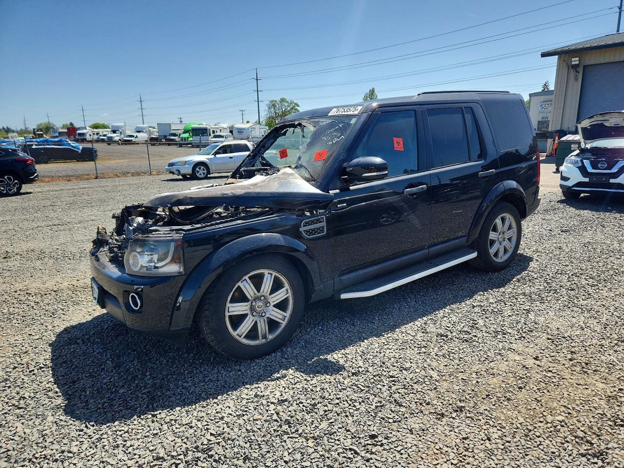2015 Land Rover Lr4 Hse Black vin: SALAG2V62FA771581