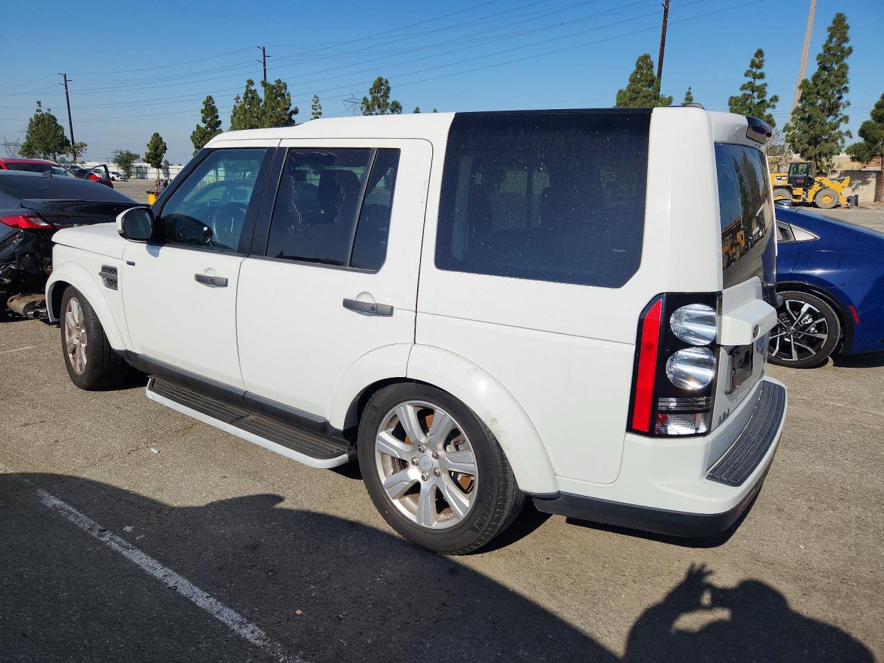 2015 Land Rover Lr4 Hse White vin: SALAG2V64FA774613
