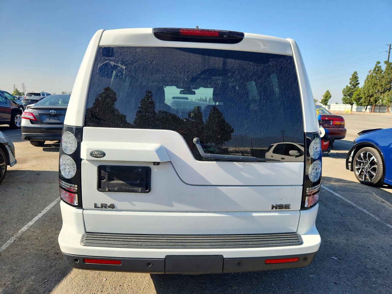 2015 Land Rover Lr4 Hse White vin: SALAG2V64FA774613
