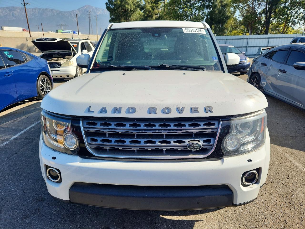 2015 Land Rover Lr4 Hse White vin: SALAG2V64FA774613
