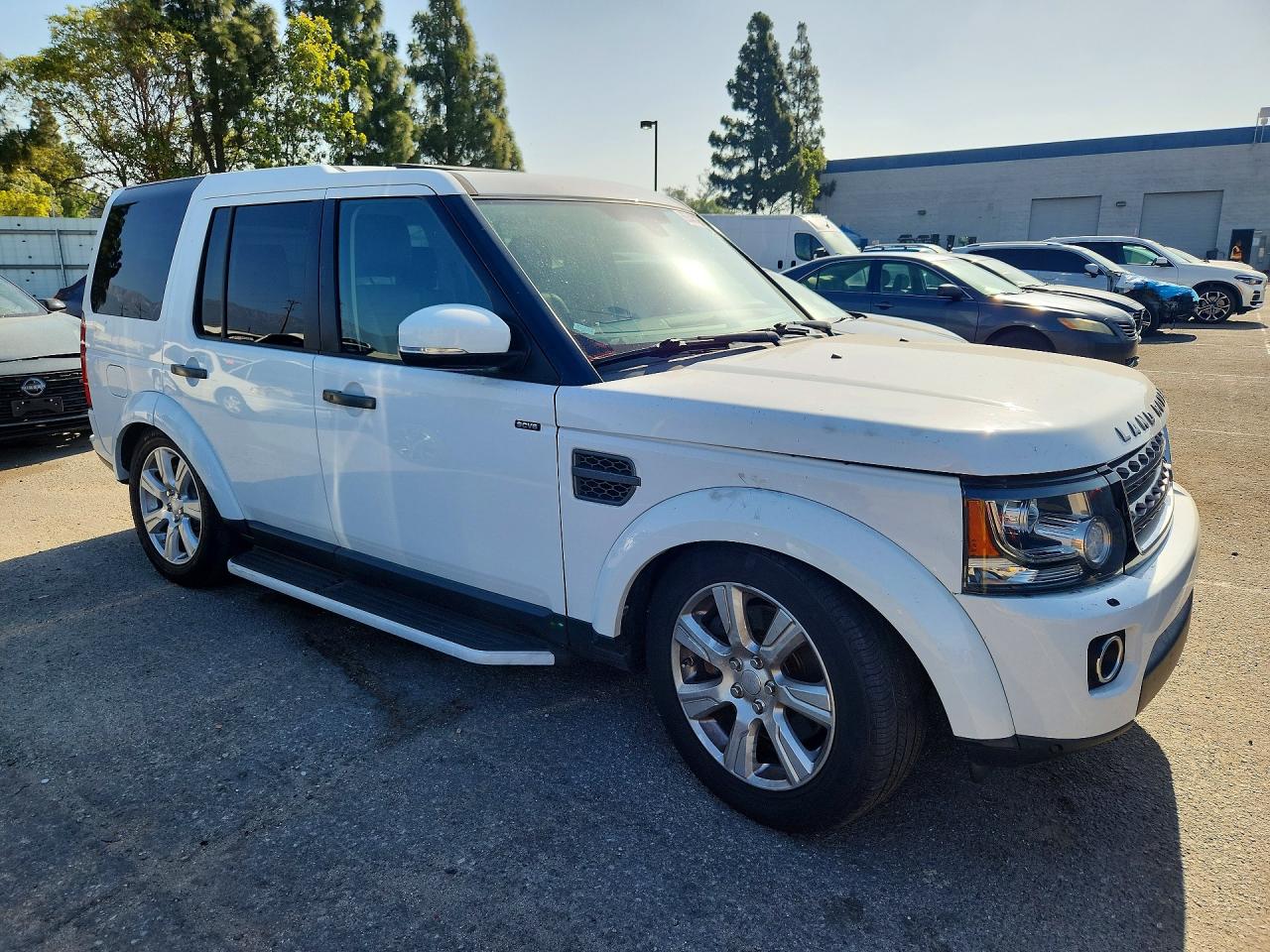 2015 Land Rover Lr4 Hse White vin: SALAG2V64FA774613