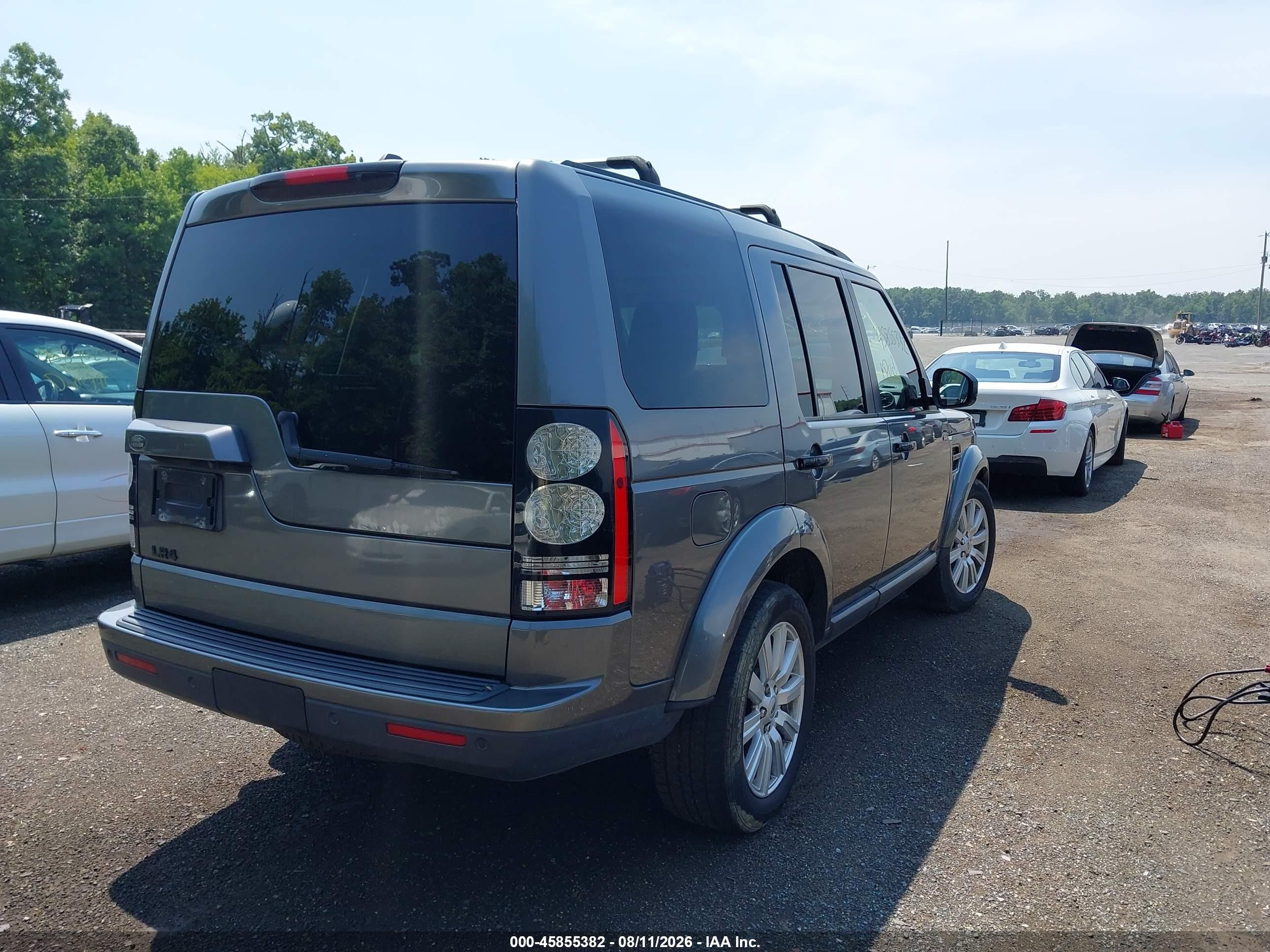 2014 Land Rover Lr4   Gray vin: SALAG2V65EA718534