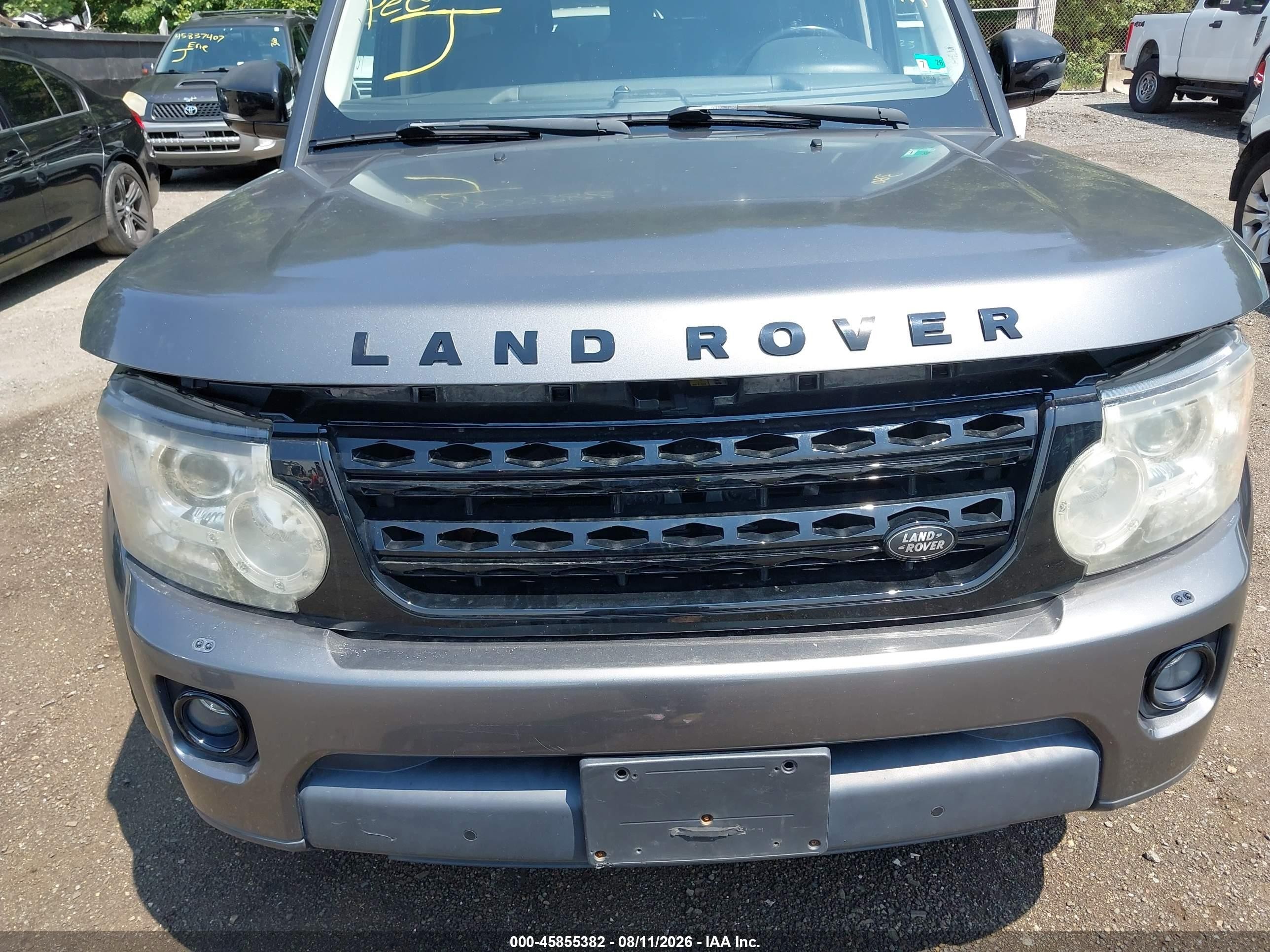2014 Land Rover Lr4   Gray vin: SALAG2V65EA718534