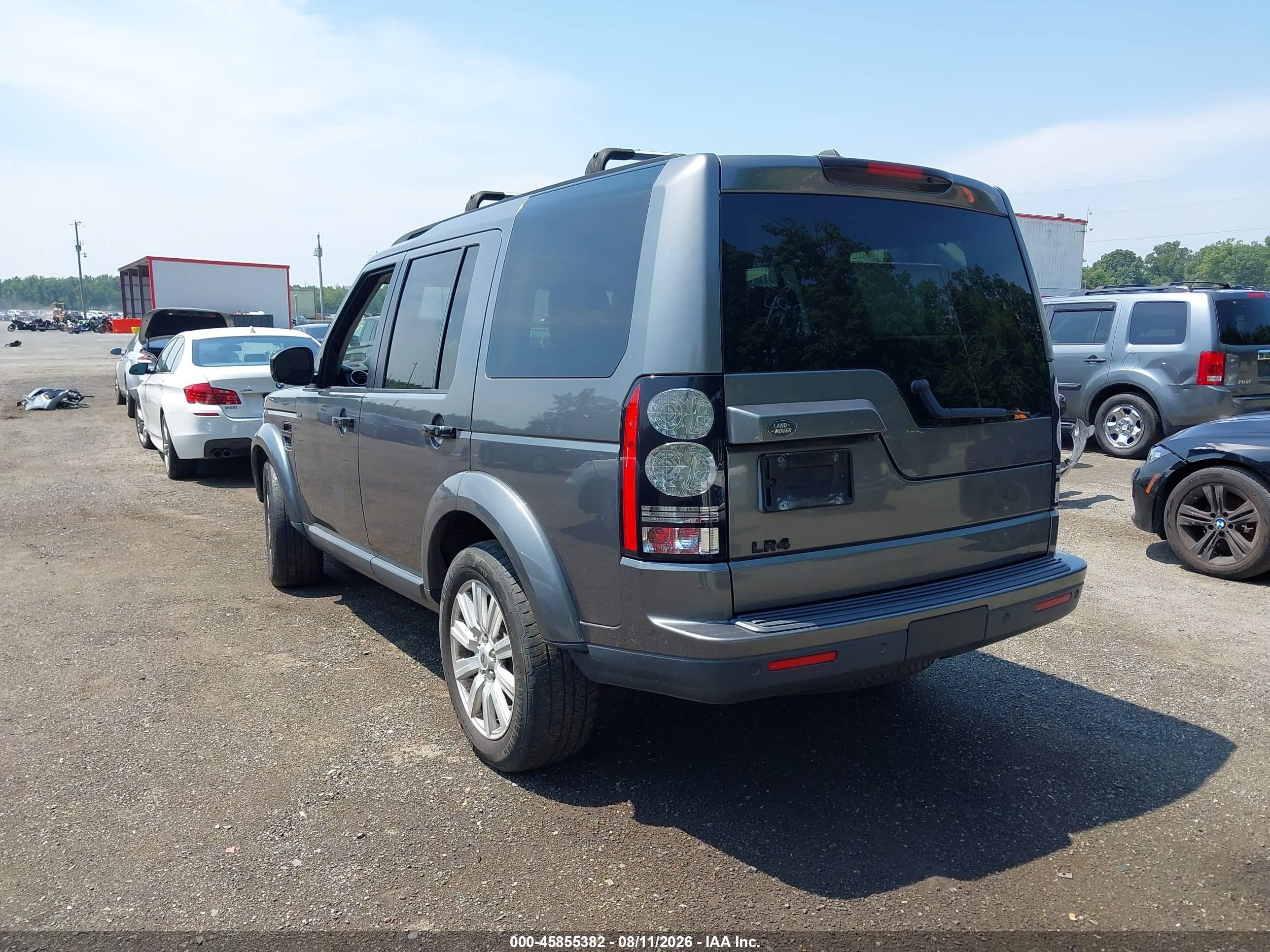 2014 Land Rover Lr4   Gray vin: SALAG2V65EA718534
