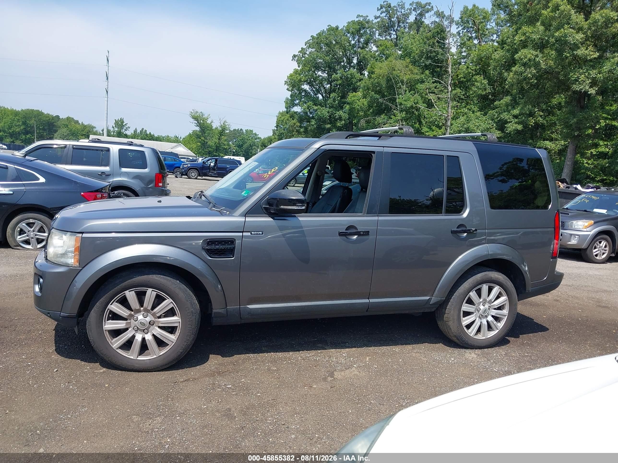 2014 Land Rover Lr4   Gray vin: SALAG2V65EA718534