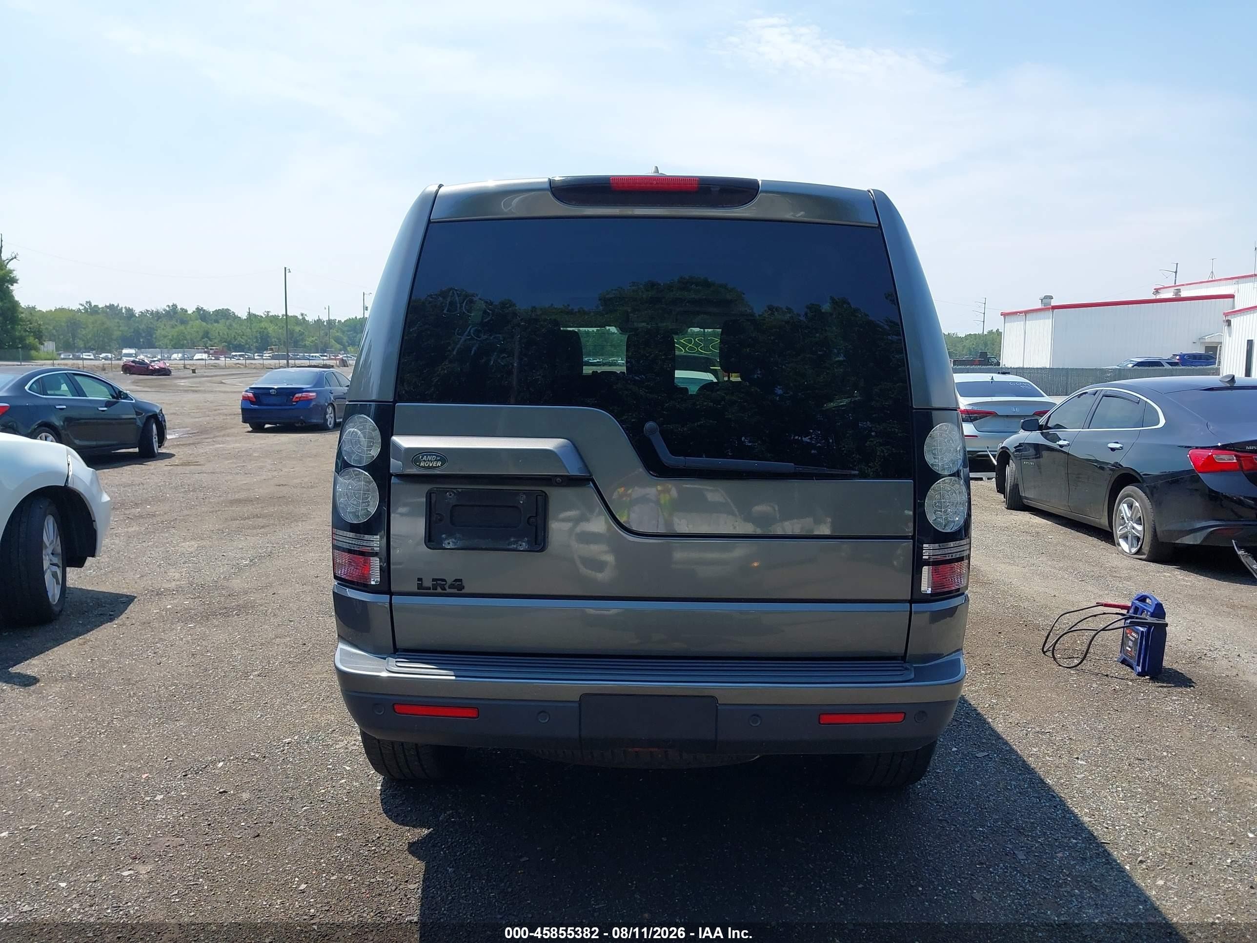 2014 Land Rover Lr4   Gray vin: SALAG2V65EA718534