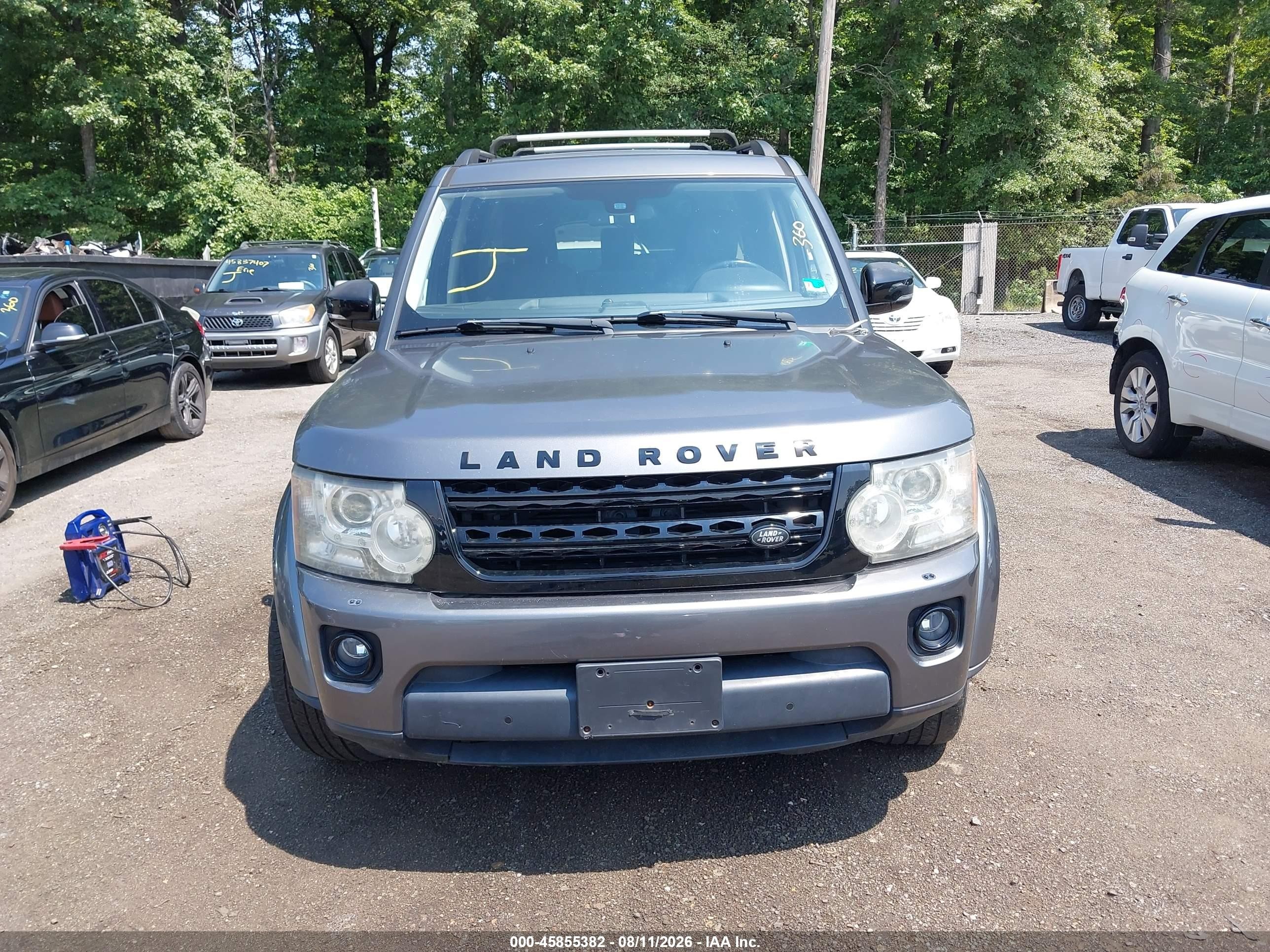 2014 Land Rover Lr4   Gray vin: SALAG2V65EA718534