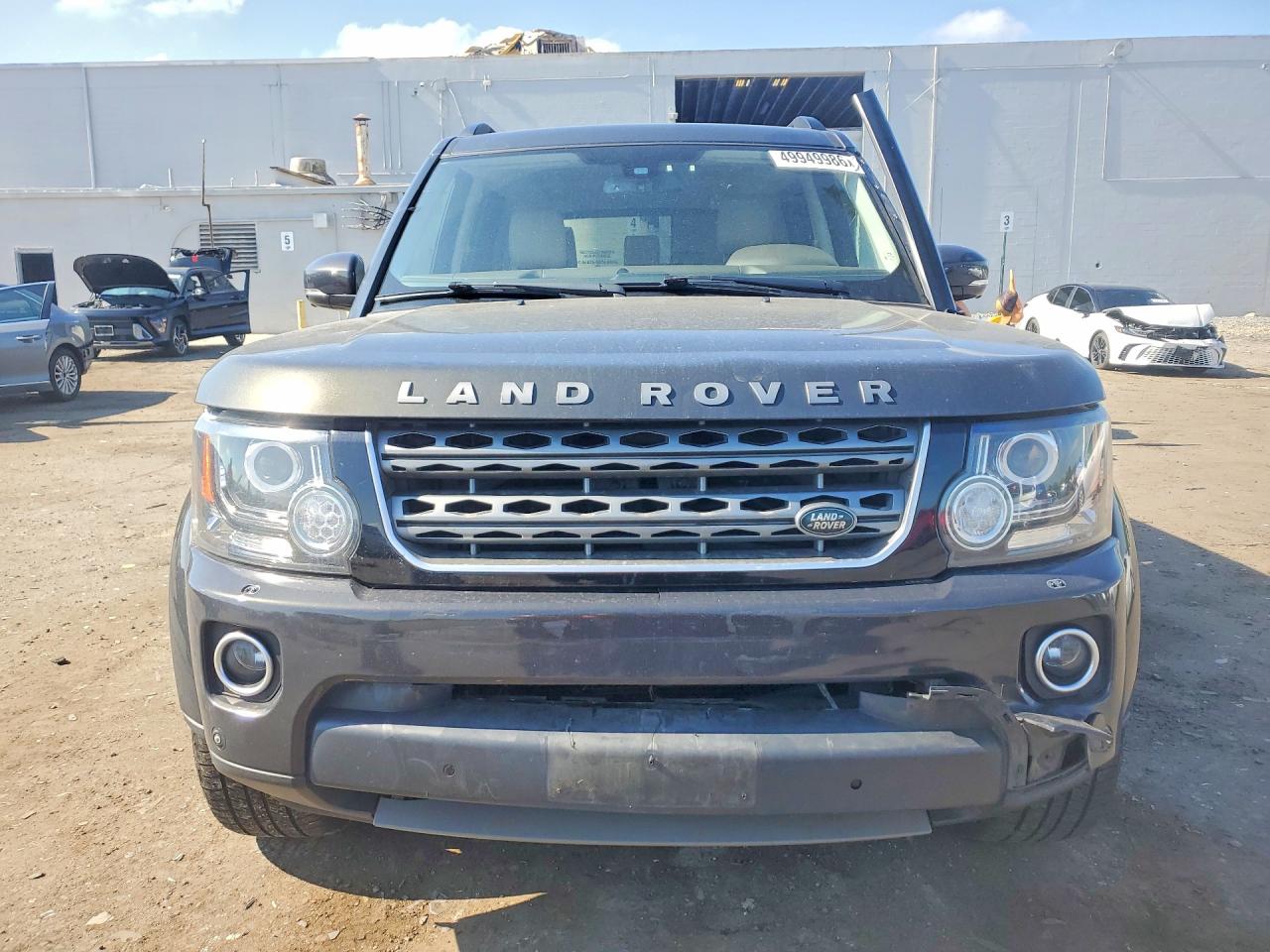 2015 Land Rover Lr4 Hse Gray vin: SALAG2V68FA753635