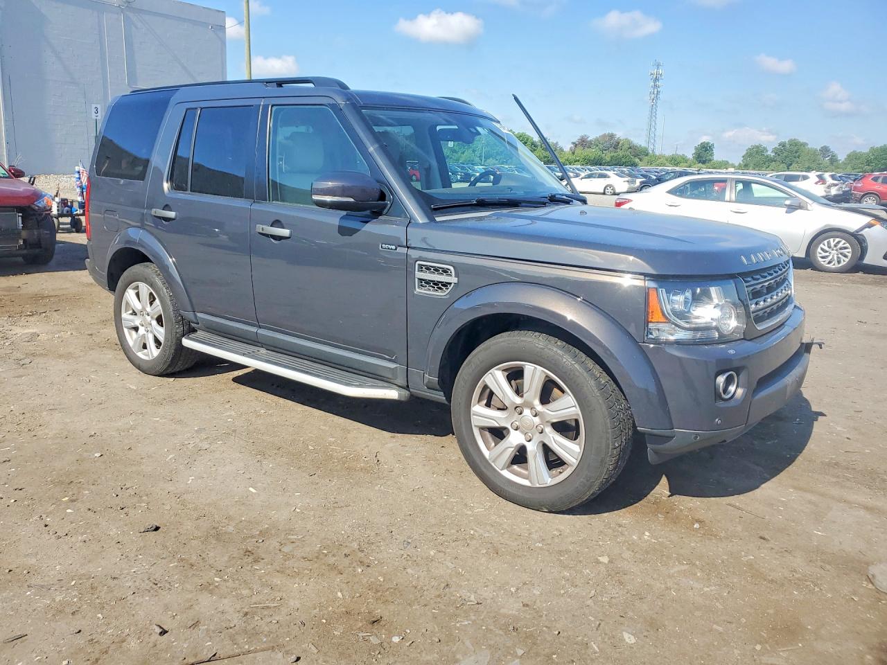 2015 Land Rover Lr4 Hse Gray vin: SALAG2V68FA753635