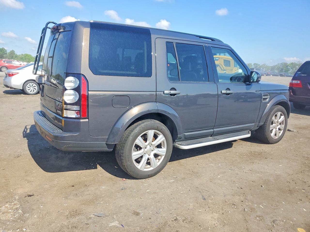 2015 Land Rover Lr4 Hse Gray vin: SALAG2V68FA753635