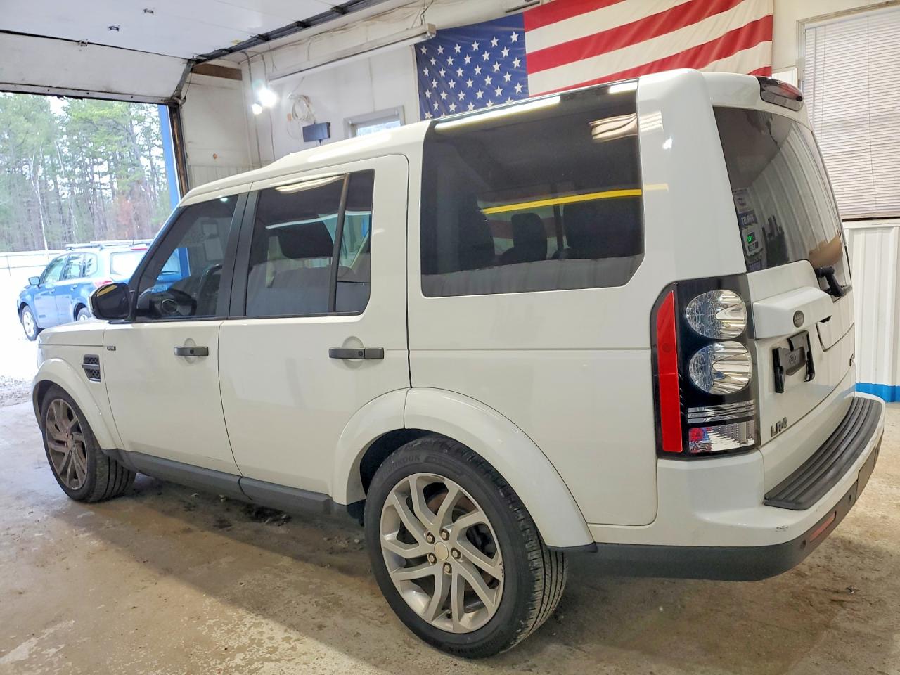 2014 Land Rover Lr4 Hse White vin: SALAG2V6XEA723003