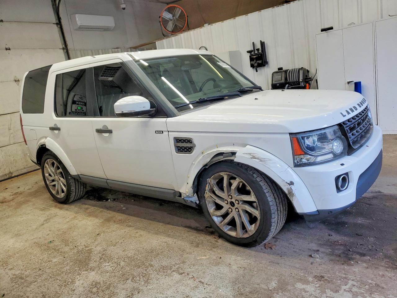 2014 Land Rover Lr4 Hse White vin: SALAG2V6XEA723003