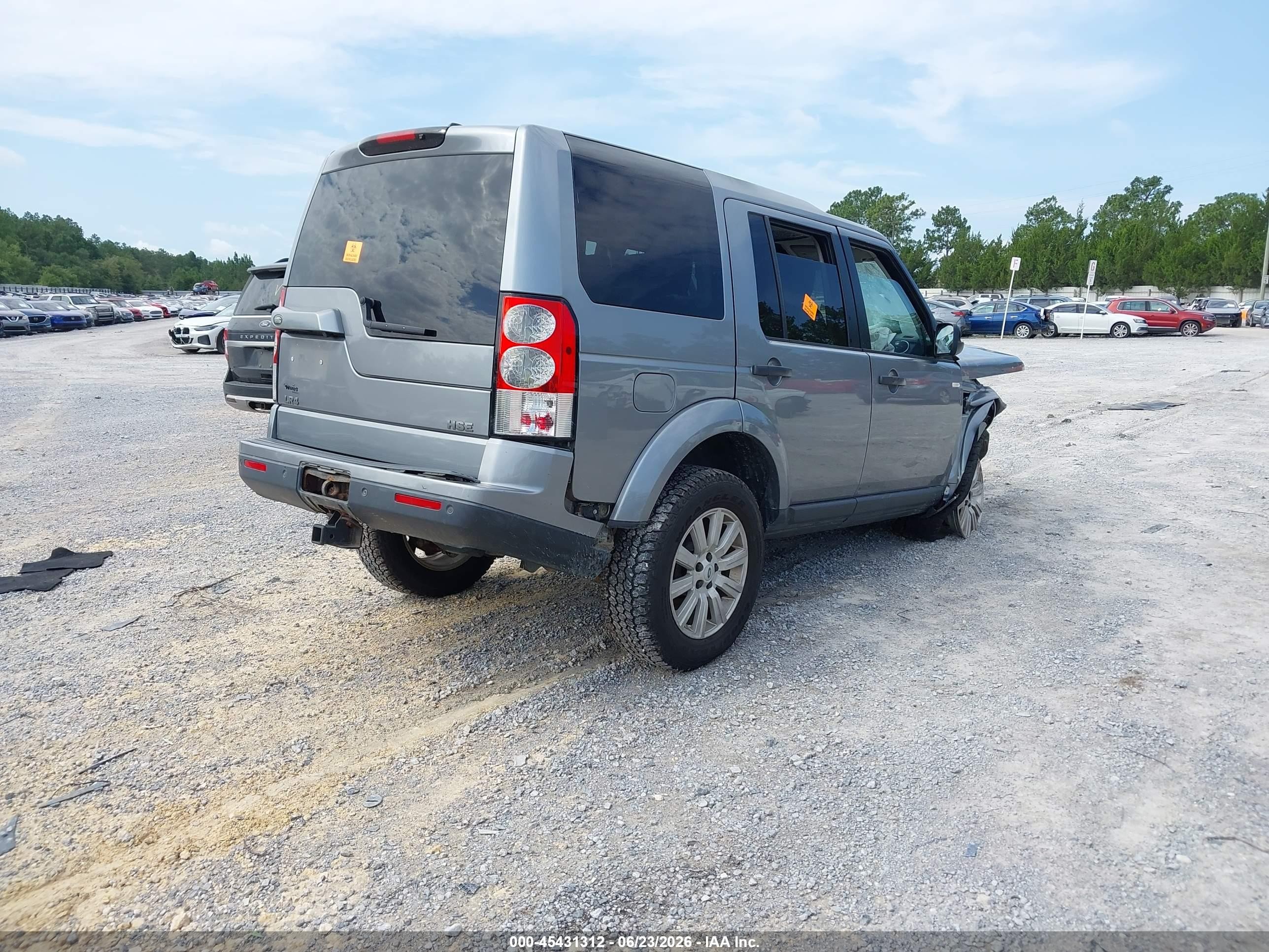 2012 Land Rover Lr4 Silver vin: SALAK2D40CA615906