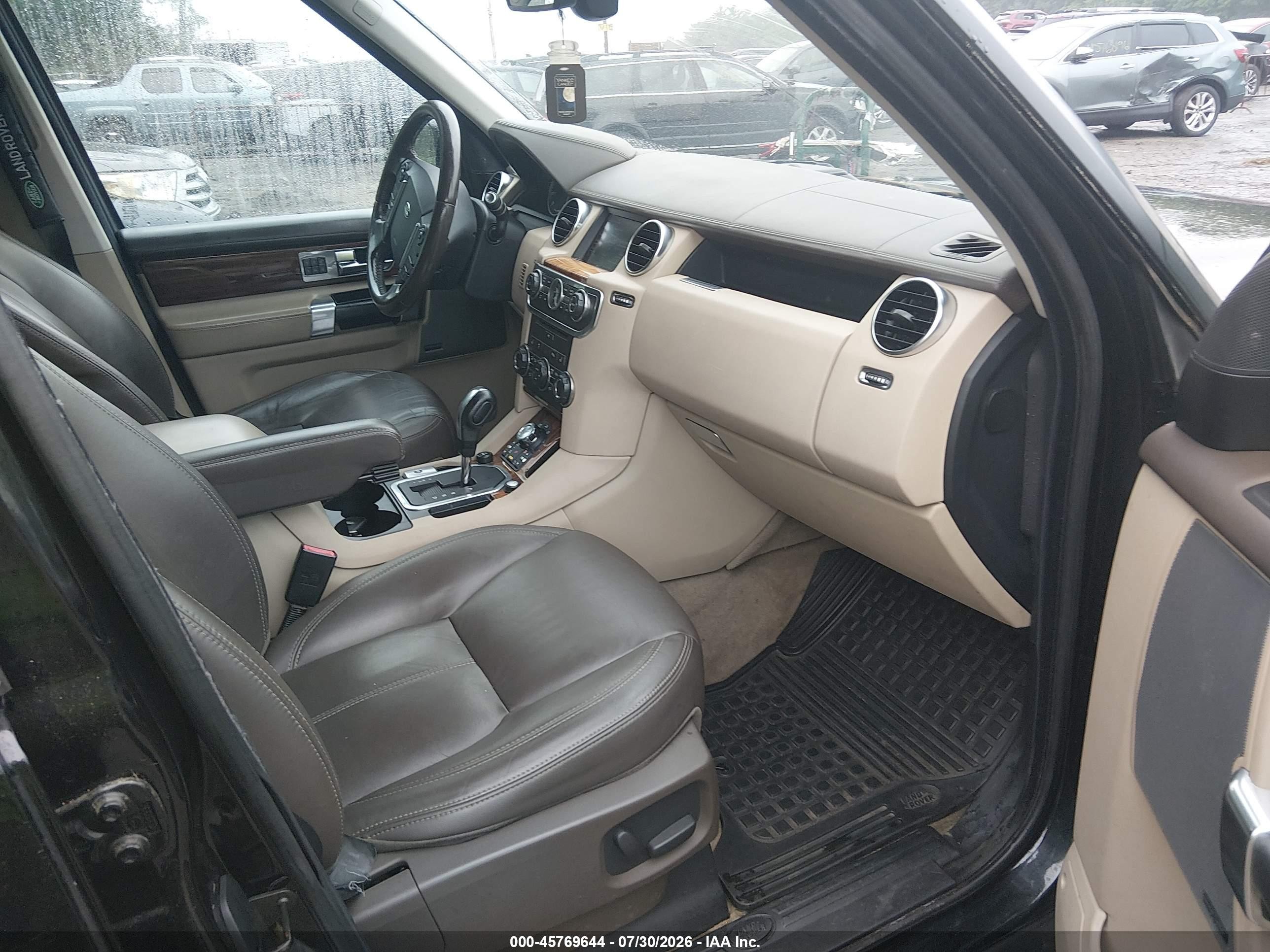 2012 Land Rover Lr4   Black vin: SALAK2D40CA637730