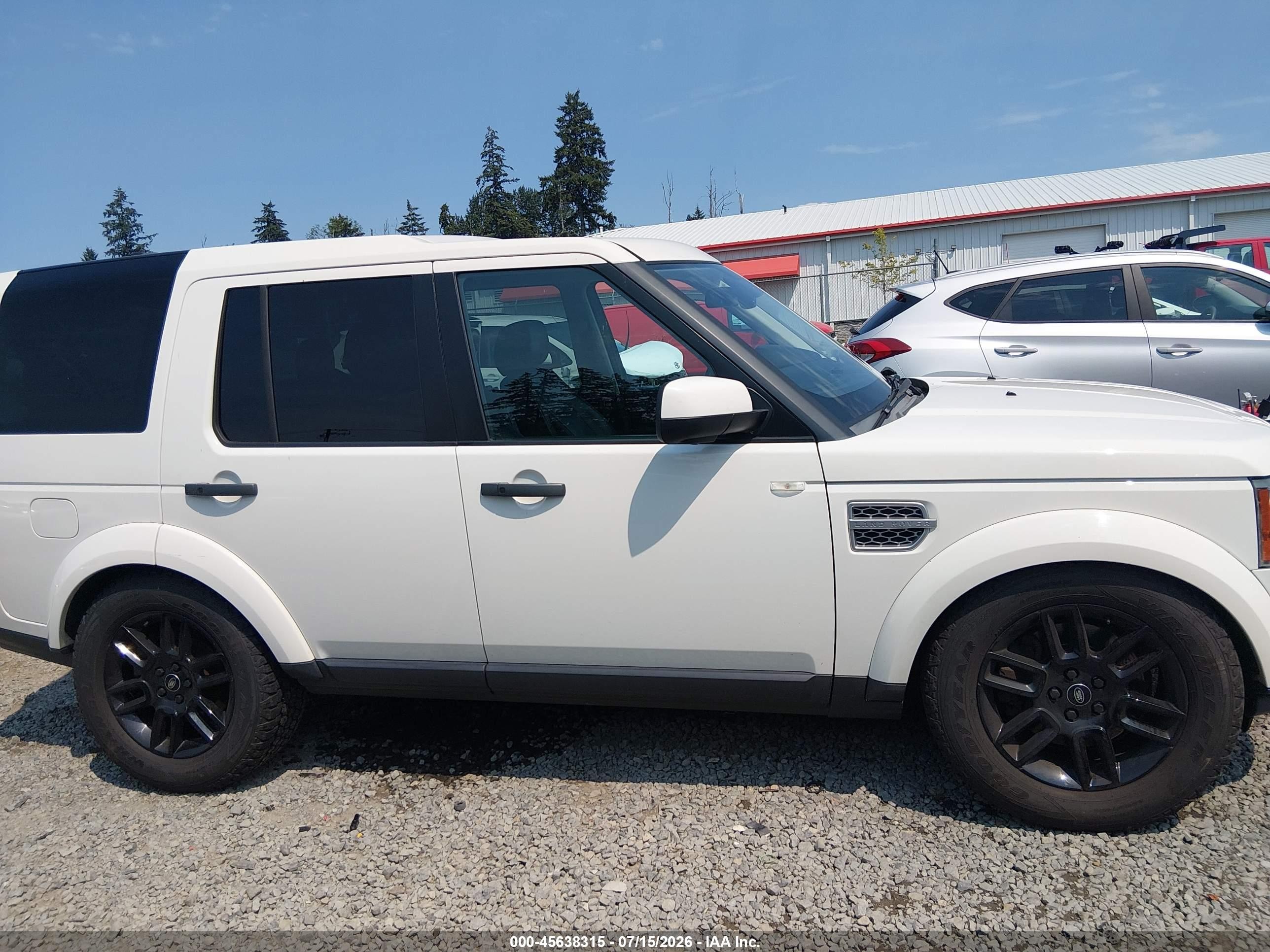 2010 Land Rover Lr4   White vin: SALAK2D41AA534345