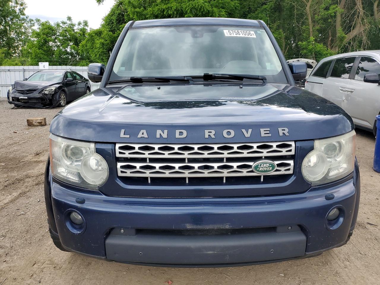 2011 Land Rover Lr4 Hse Luxury Blue vin: SALAK2D41BA553205