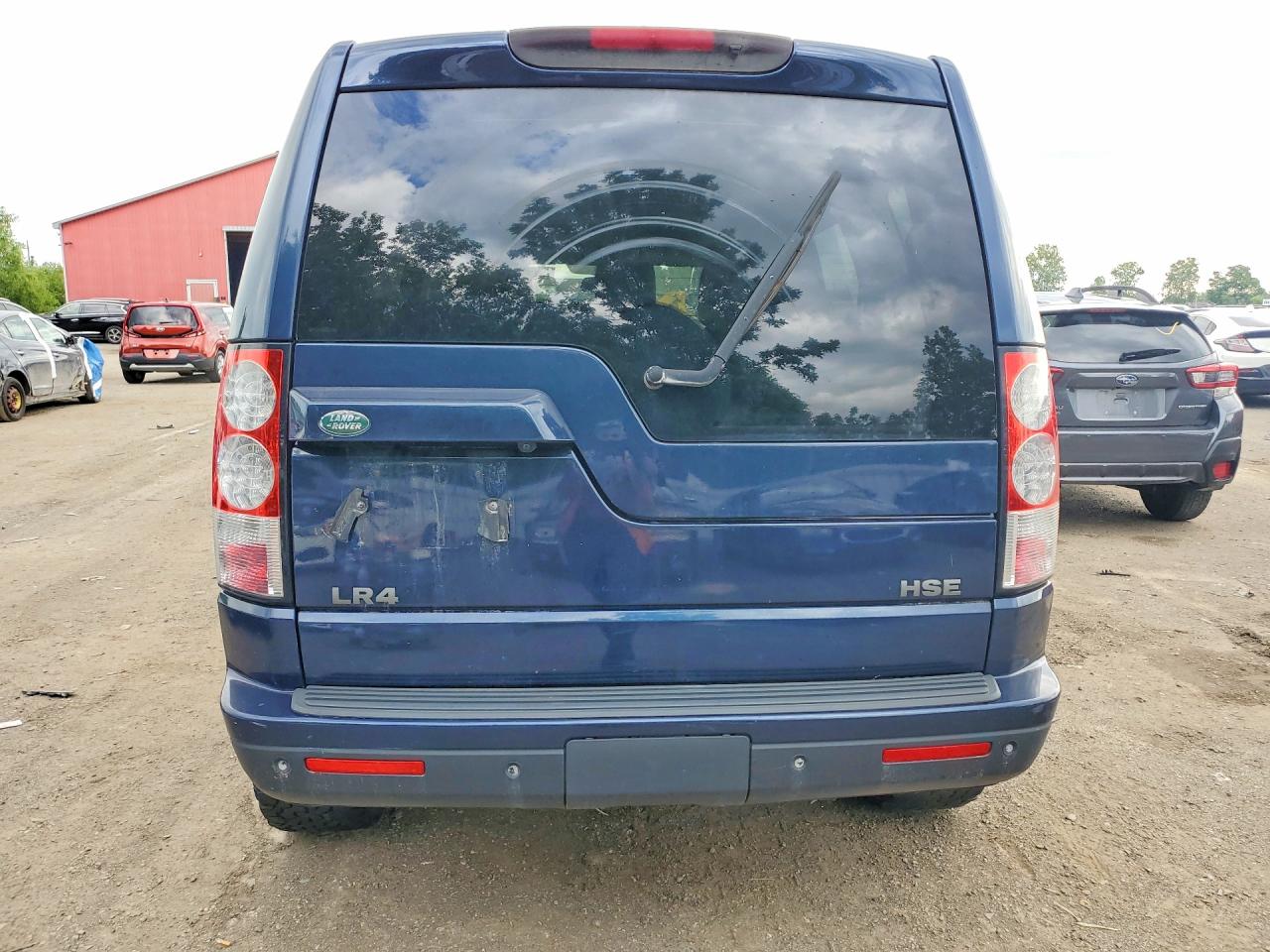 2011 Land Rover Lr4 Hse Luxury Blue vin: SALAK2D41BA553205