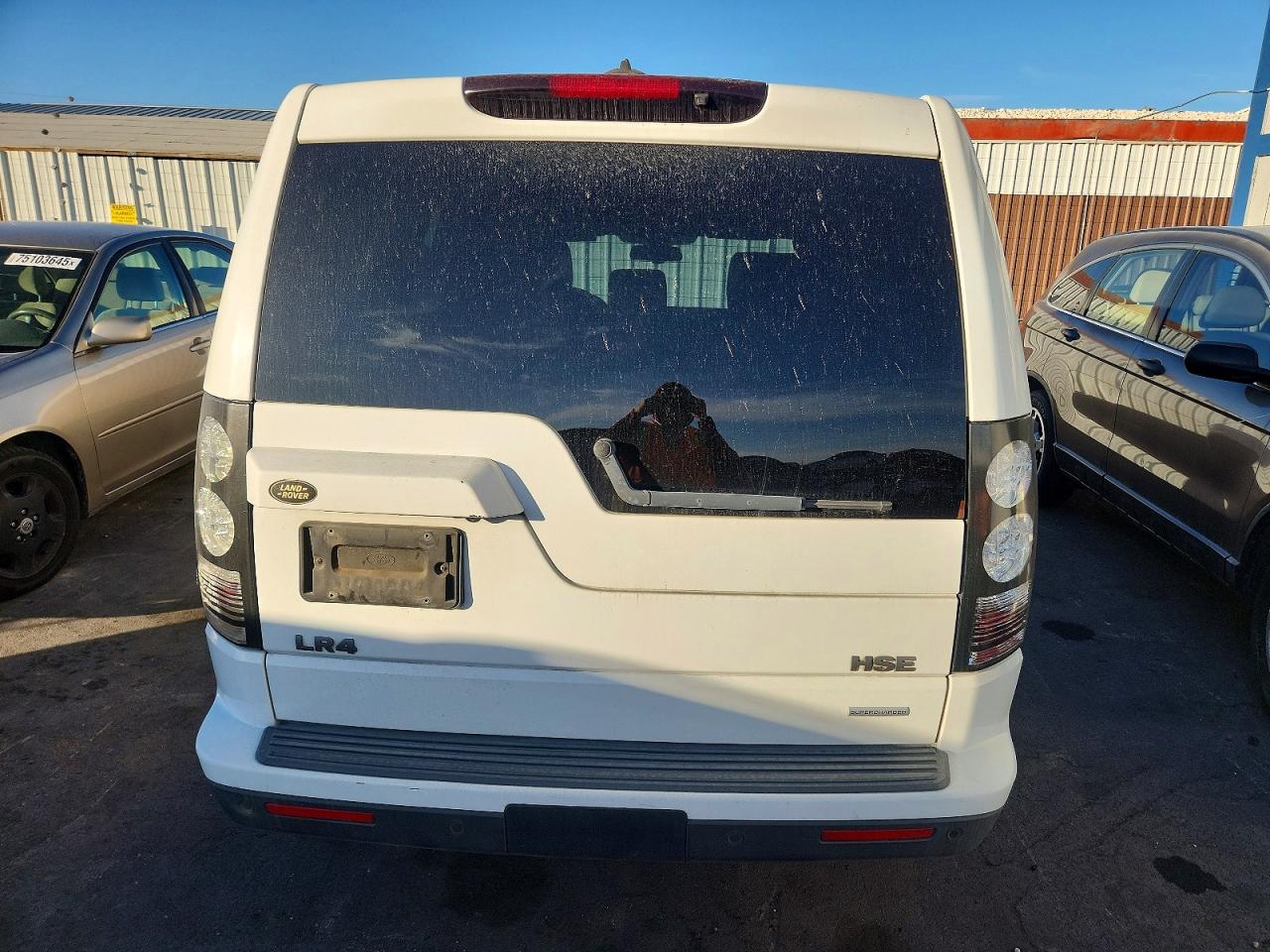 2011 Land Rover Lr4 Hse Luxury White vin: SALAK2D42BA554816