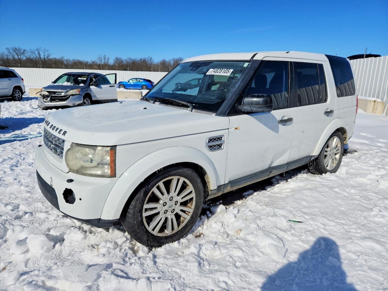 2011 Land Rover Lr4 Hse Luxury White vin: SALAK2D43BA577070