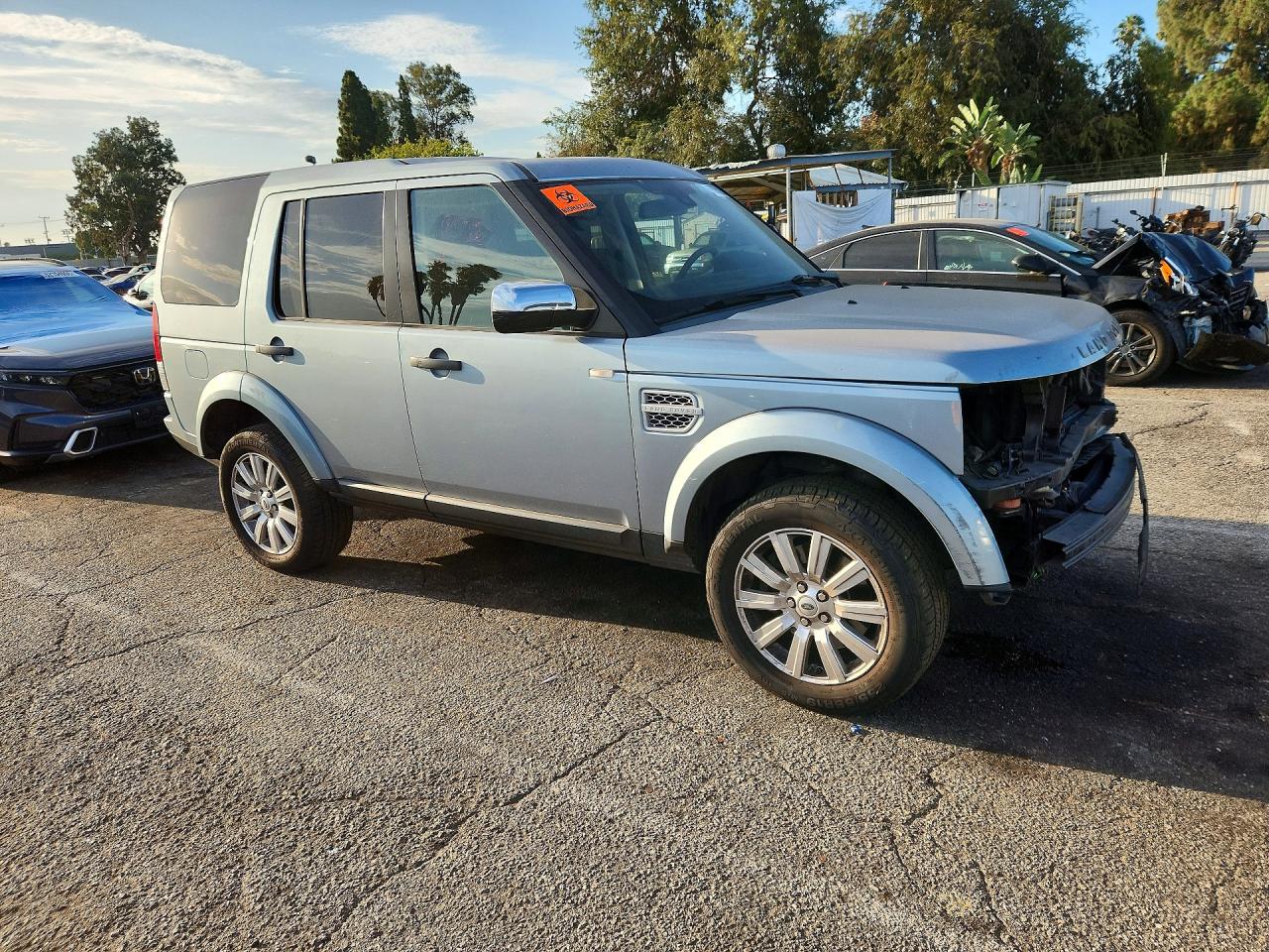 2012 Land Rover Lr4 Hse Luxury Blue vin: SALAK2D44CA611891