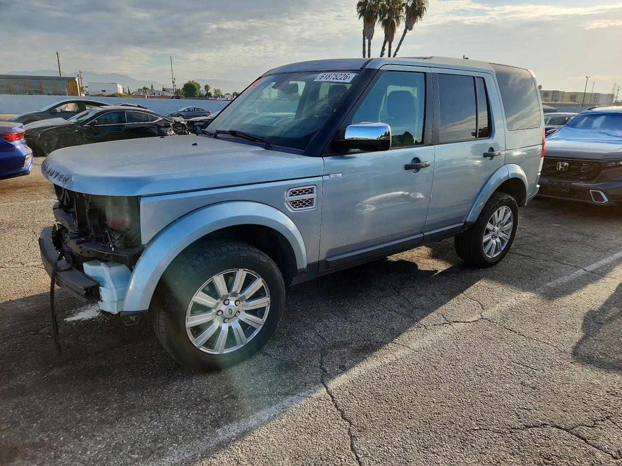 2012 Land Rover Lr4 Hse Luxury Blue vin: SALAK2D44CA611891