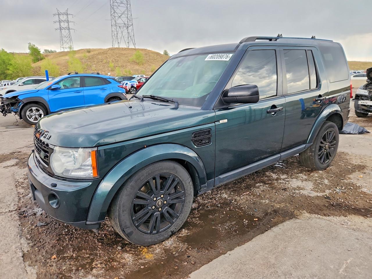 2013 Land Rover Lr4 Hse Luxury Зеленый vin: SALAK2D45DA659014
