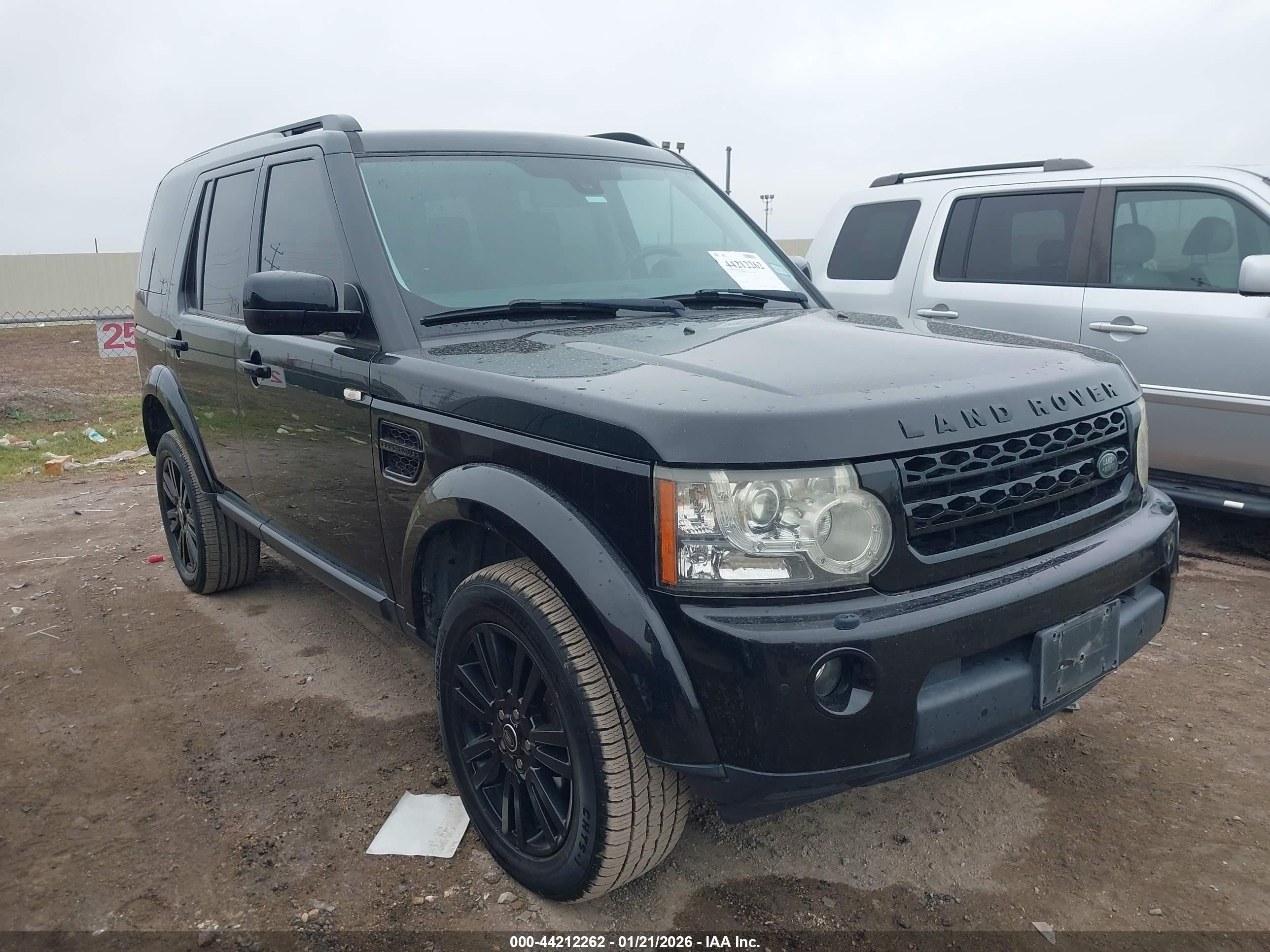 2013 Land Rover Lr4   Черный vin: SALAK2D46DA653383