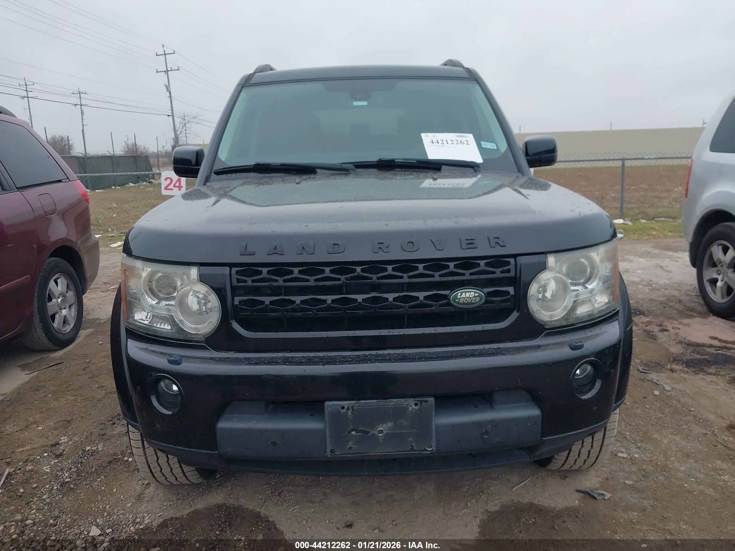 2013 Land Rover Lr4   Черный vin: SALAK2D46DA653383