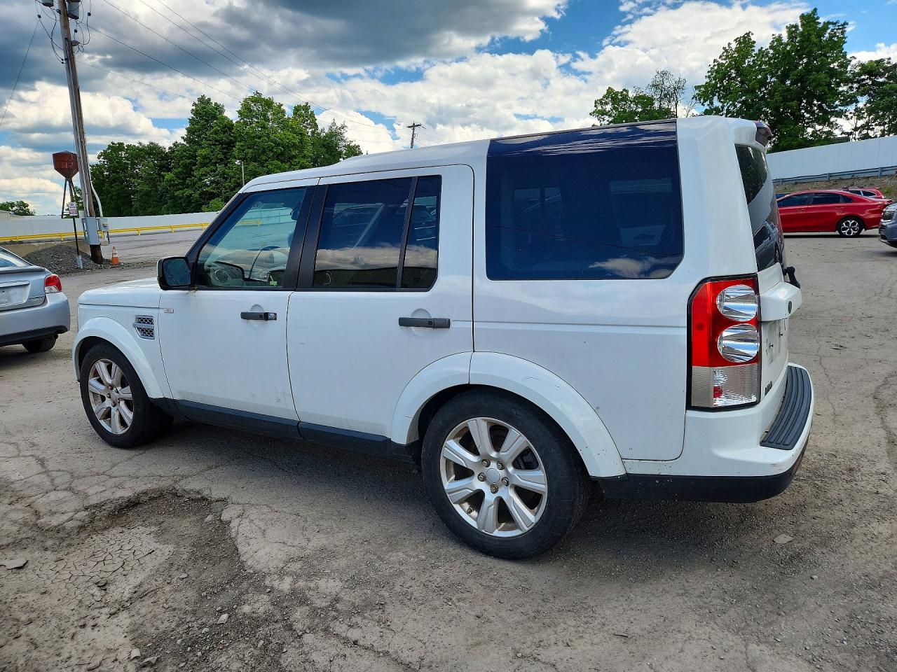 2011 Land Rover Lr4 Hse Luxury Белый vin: SALAK2D47BA596155