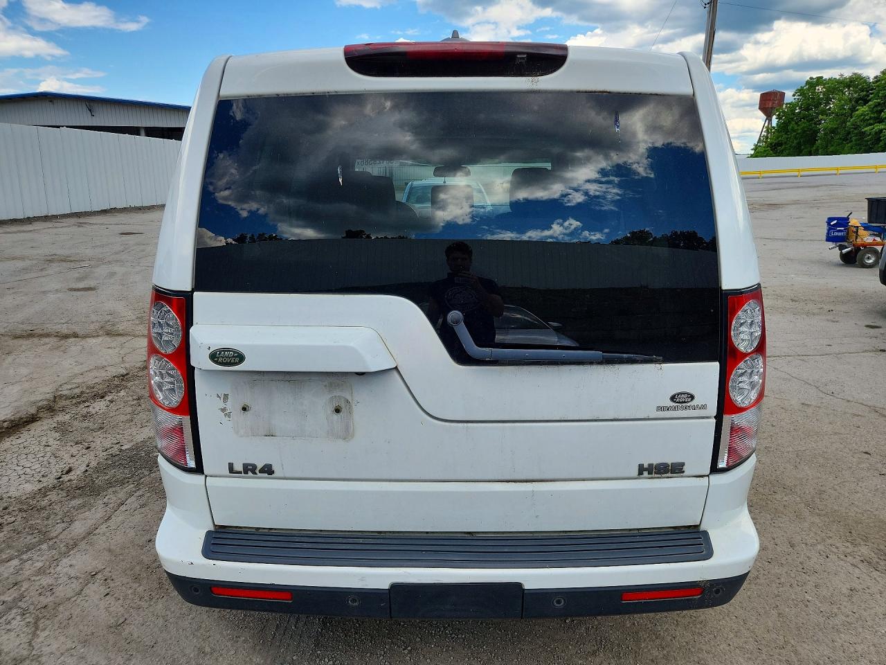 2011 Land Rover Lr4 Hse Luxury Белый vin: SALAK2D47BA596155