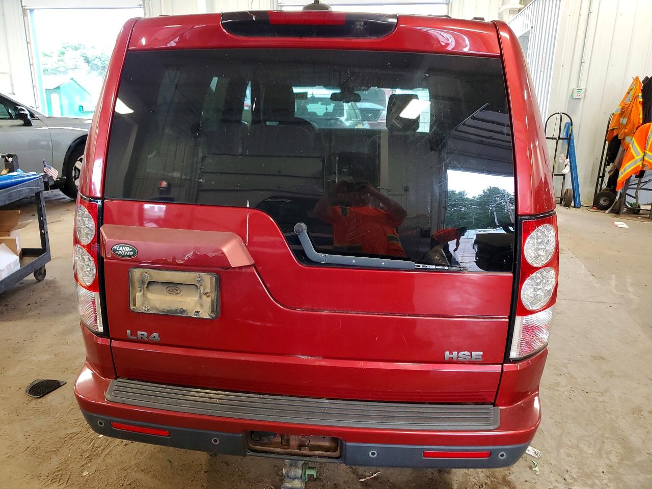 2011 Land Rover Lr4 Hse Luxury Red vin: SALAK2D48BA572298