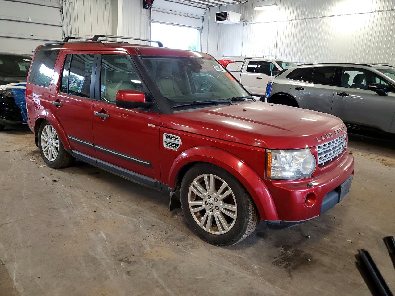 2011 Land Rover Lr4 Hse Luxury Red vin: SALAK2D48BA572298