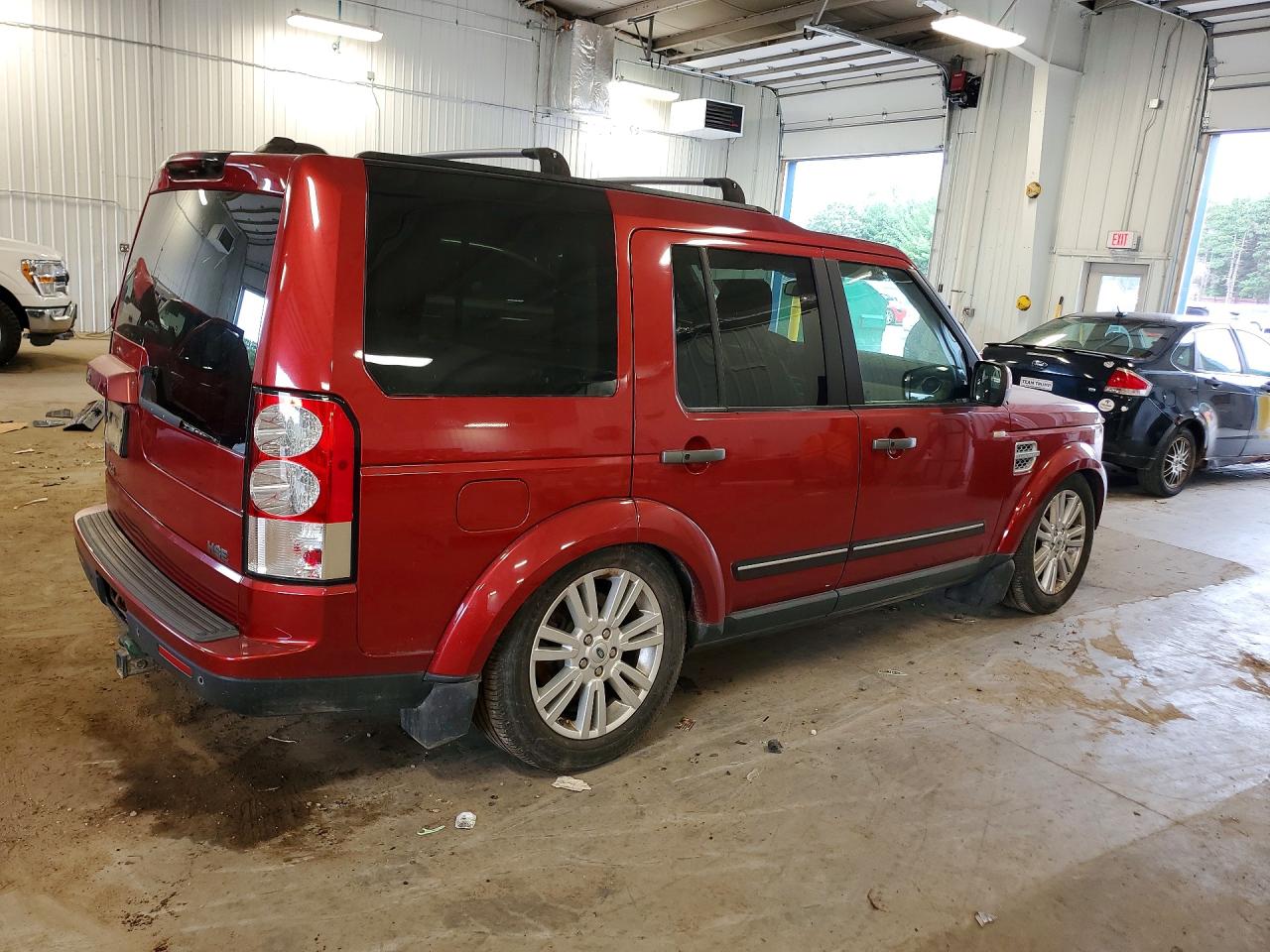2011 Land Rover Lr4 Hse Luxury Red vin: SALAK2D48BA572298