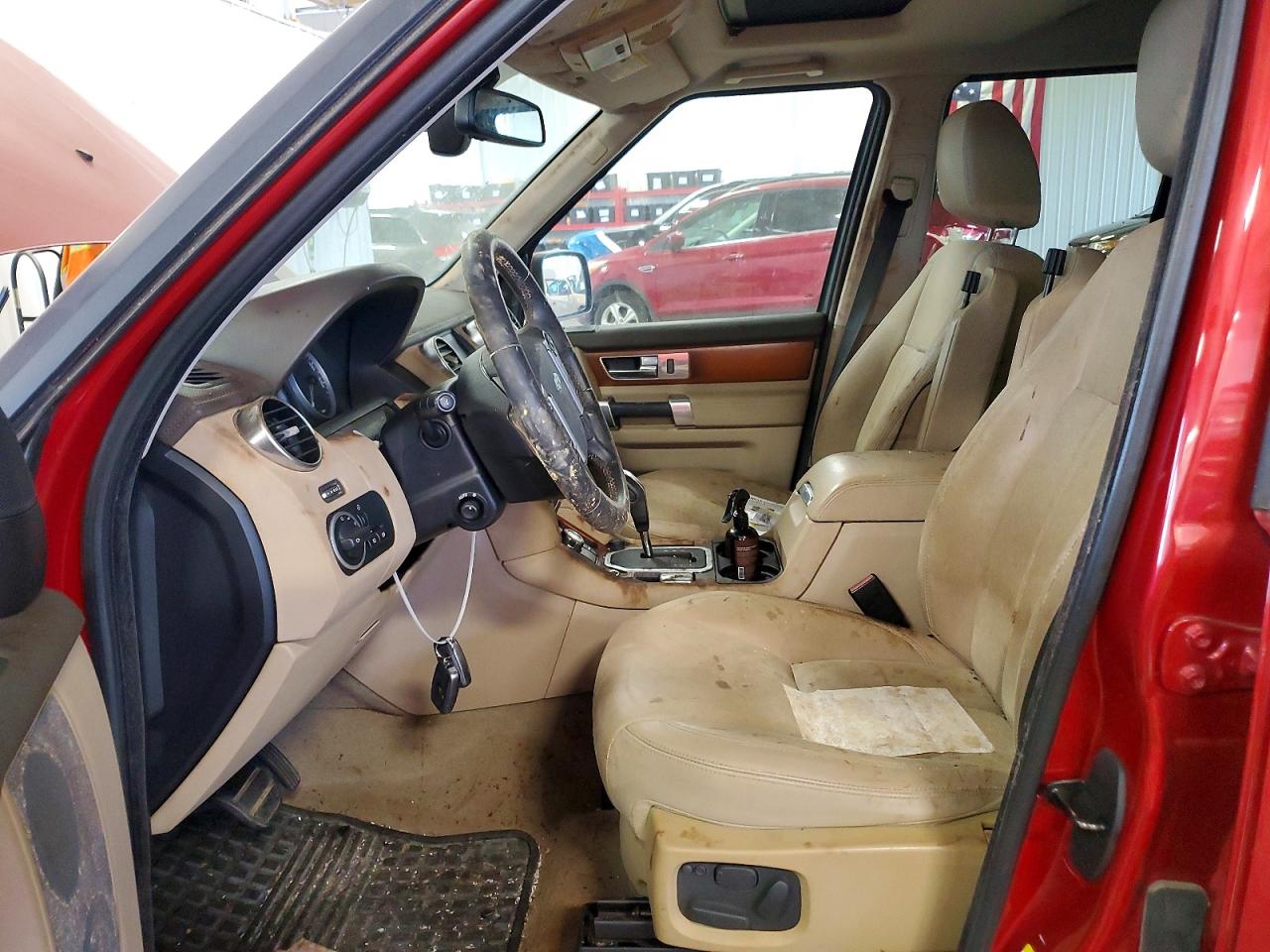 2011 Land Rover Lr4 Hse Luxury Red vin: SALAK2D48BA572298