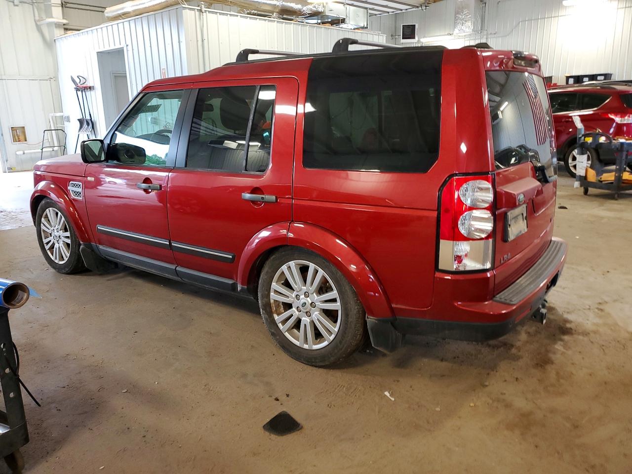 2011 Land Rover Lr4 Hse Luxury Red vin: SALAK2D48BA572298