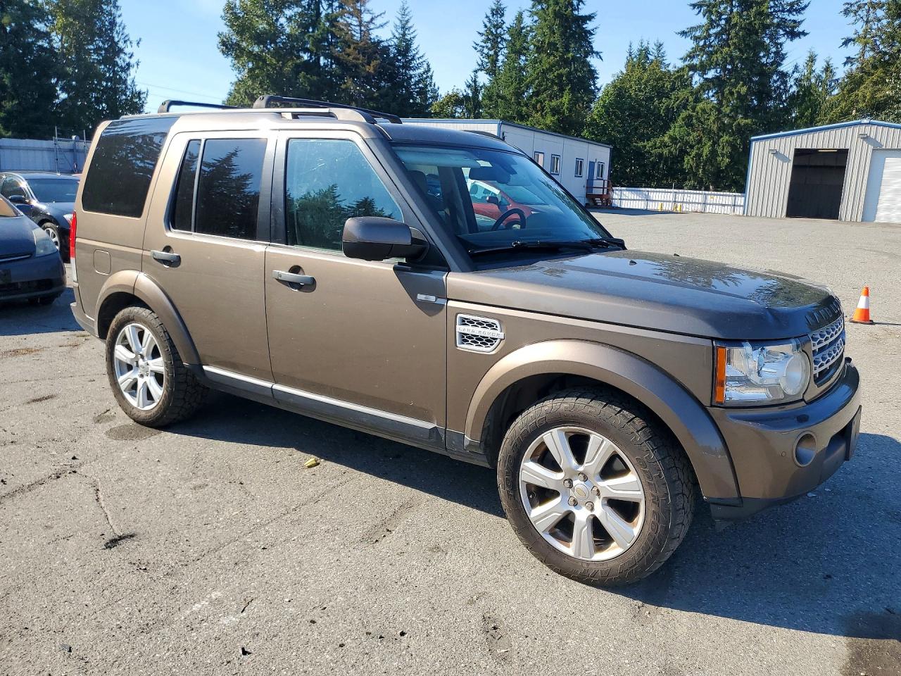 2012 Land Rover Lr4 Hse Luxury Brown vin: SALAK2D48CA627639