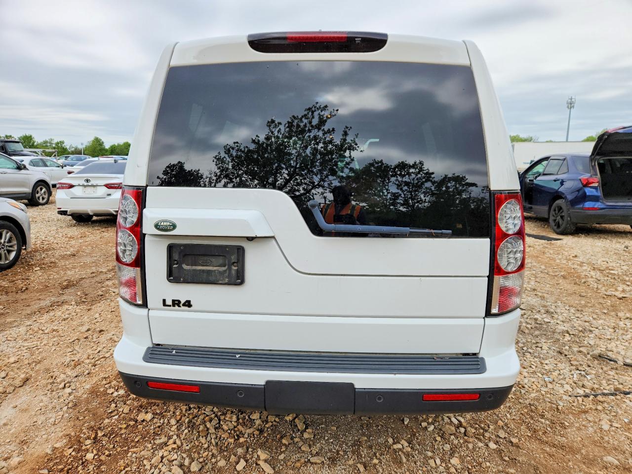 2013 Land Rover Lr4 Hse Luxury Белый vin: SALAK2D48DA680049