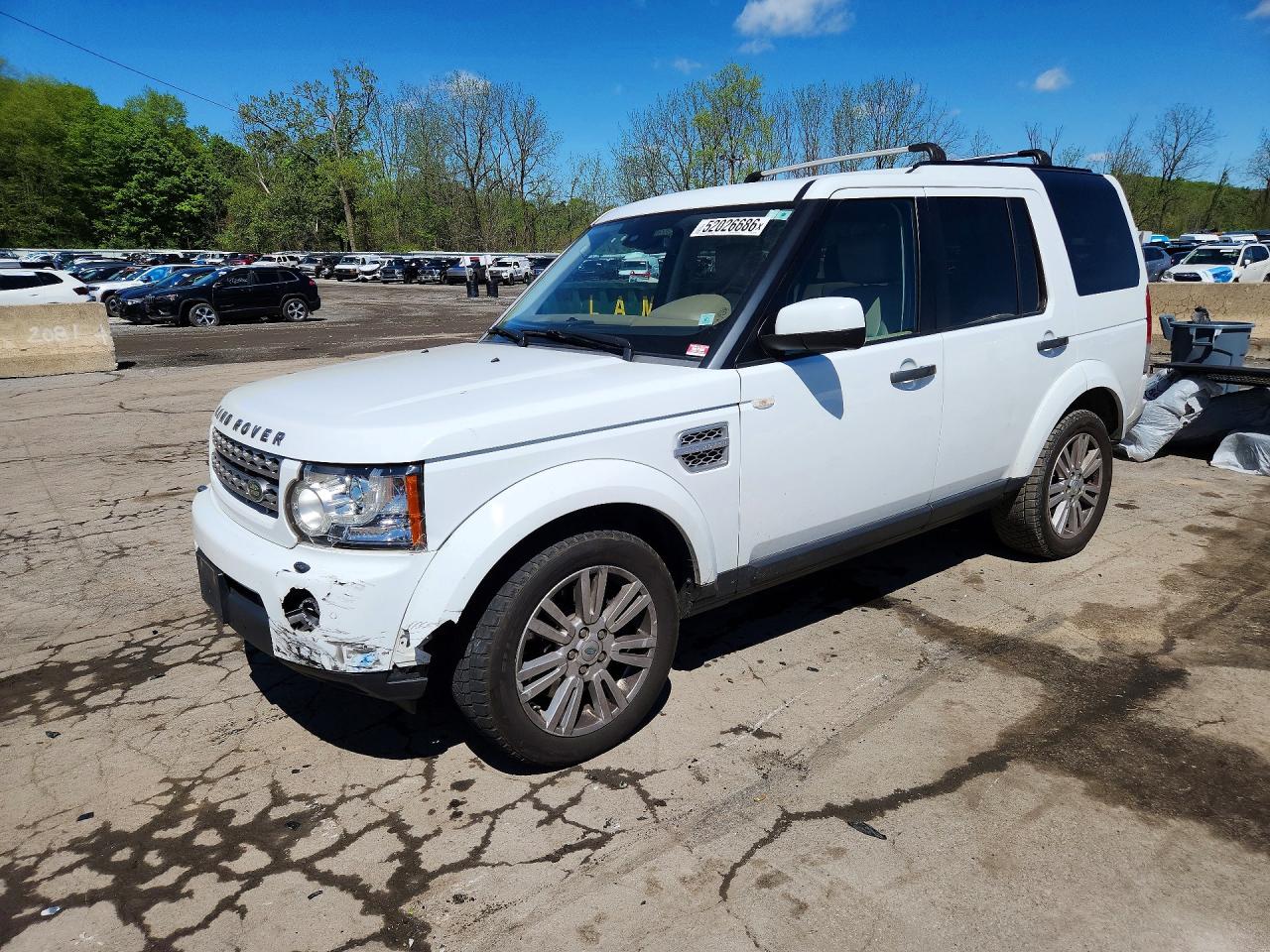2011 Land Rover Lr4 Hse Luxury White vin: SALAK2D49BA557518