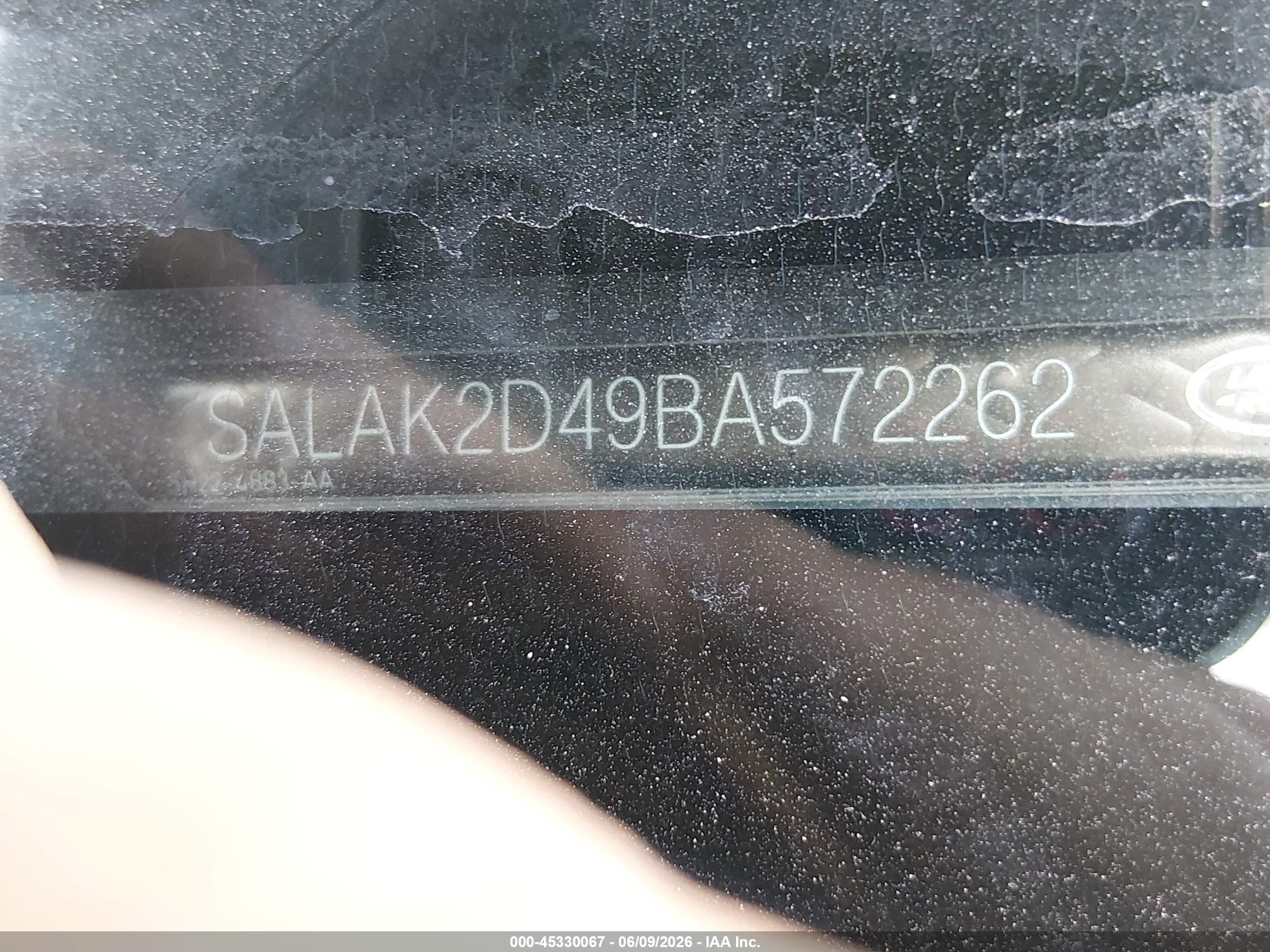 2011 Land Rover Lr4   Green vin: SALAK2D49BA572262