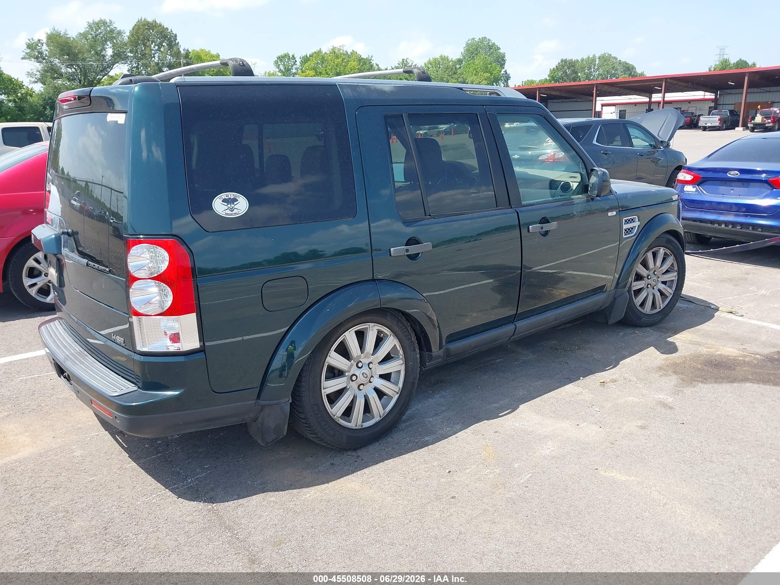 2012 Land Rover Lr4   Green vin: SALAK2D4XCA626086