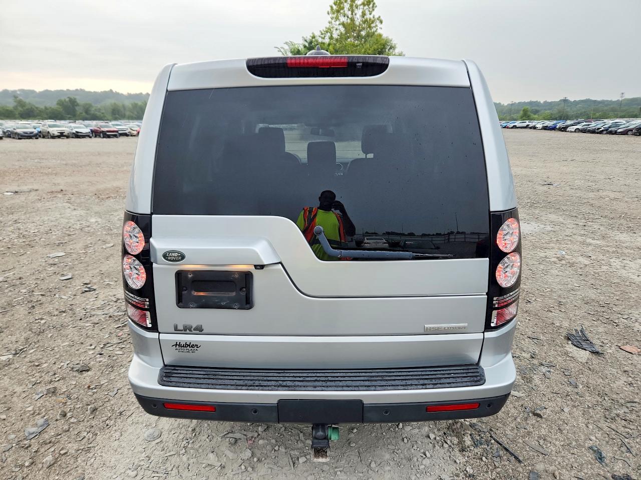 2015 Land Rover Lr4 Hse Luxury Silver vin: SALAK2V62FA769604