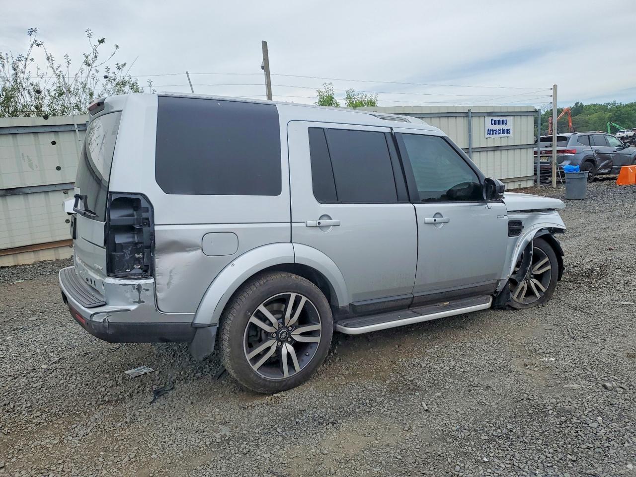 2016 Land Rover Lr4 Hse Luxury Silver vin: SALAK2V62GA825364