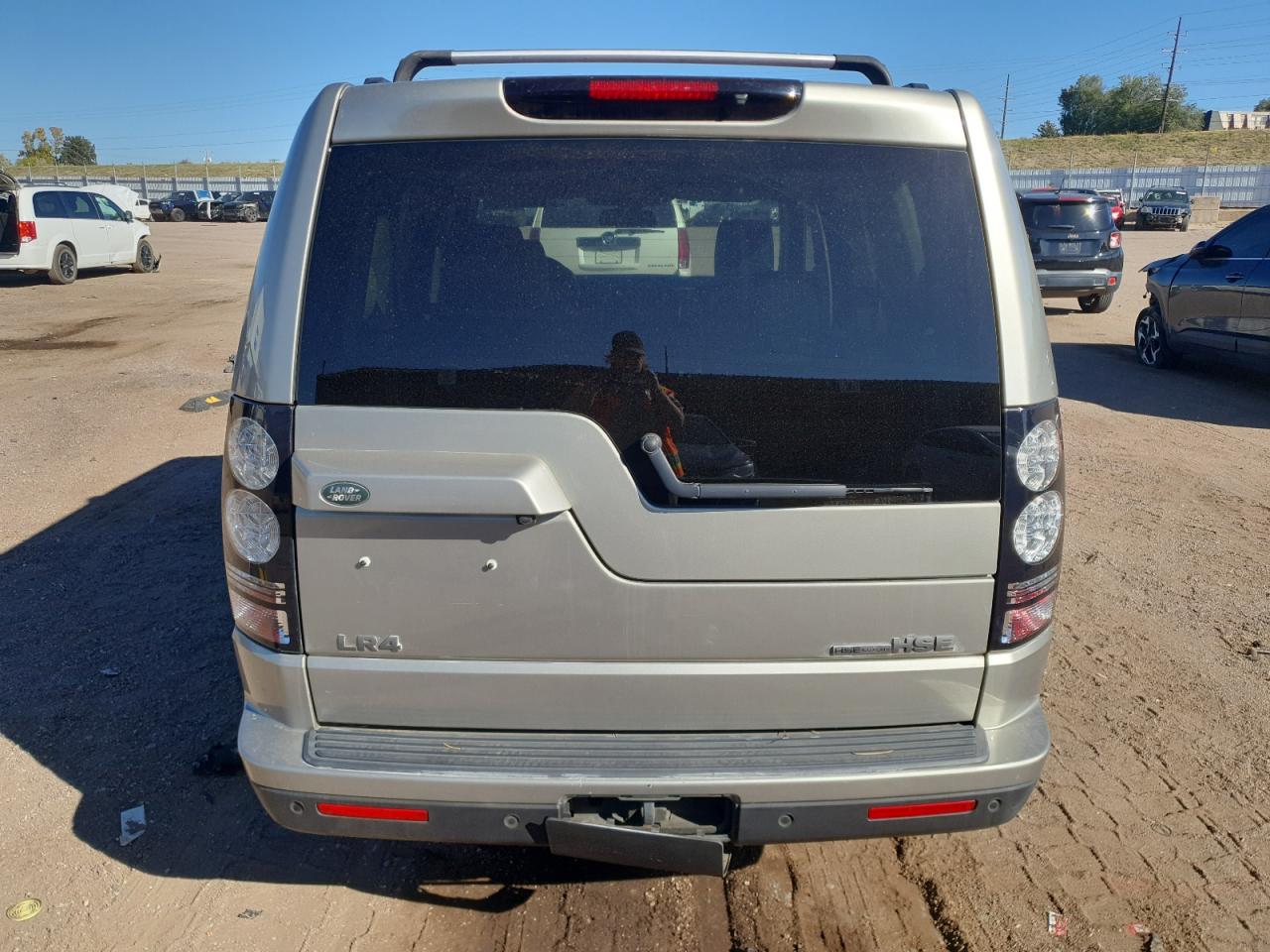 2014 Land Rover Lr4 Hse Luxury Желто-коричневый vin: SALAK2V63EA726856