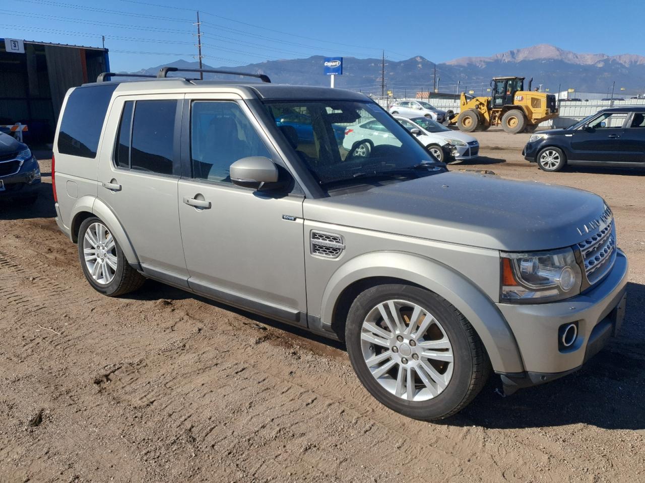 2014 Land Rover Lr4 Hse Luxury Желто-коричневый vin: SALAK2V63EA726856