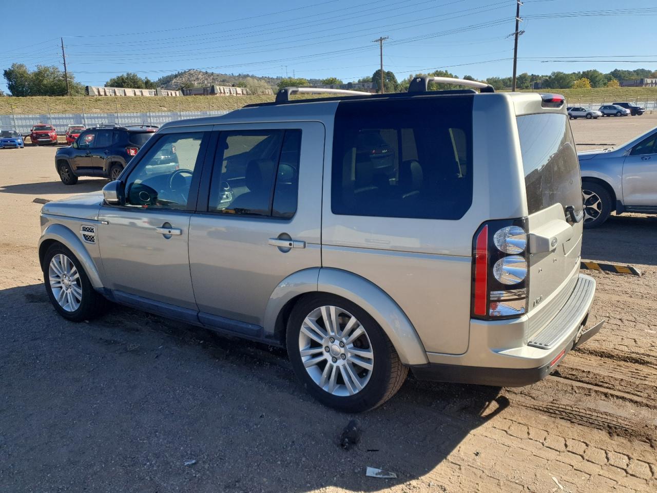 2014 Land Rover Lr4 Hse Luxury Желто-коричневый vin: SALAK2V63EA726856