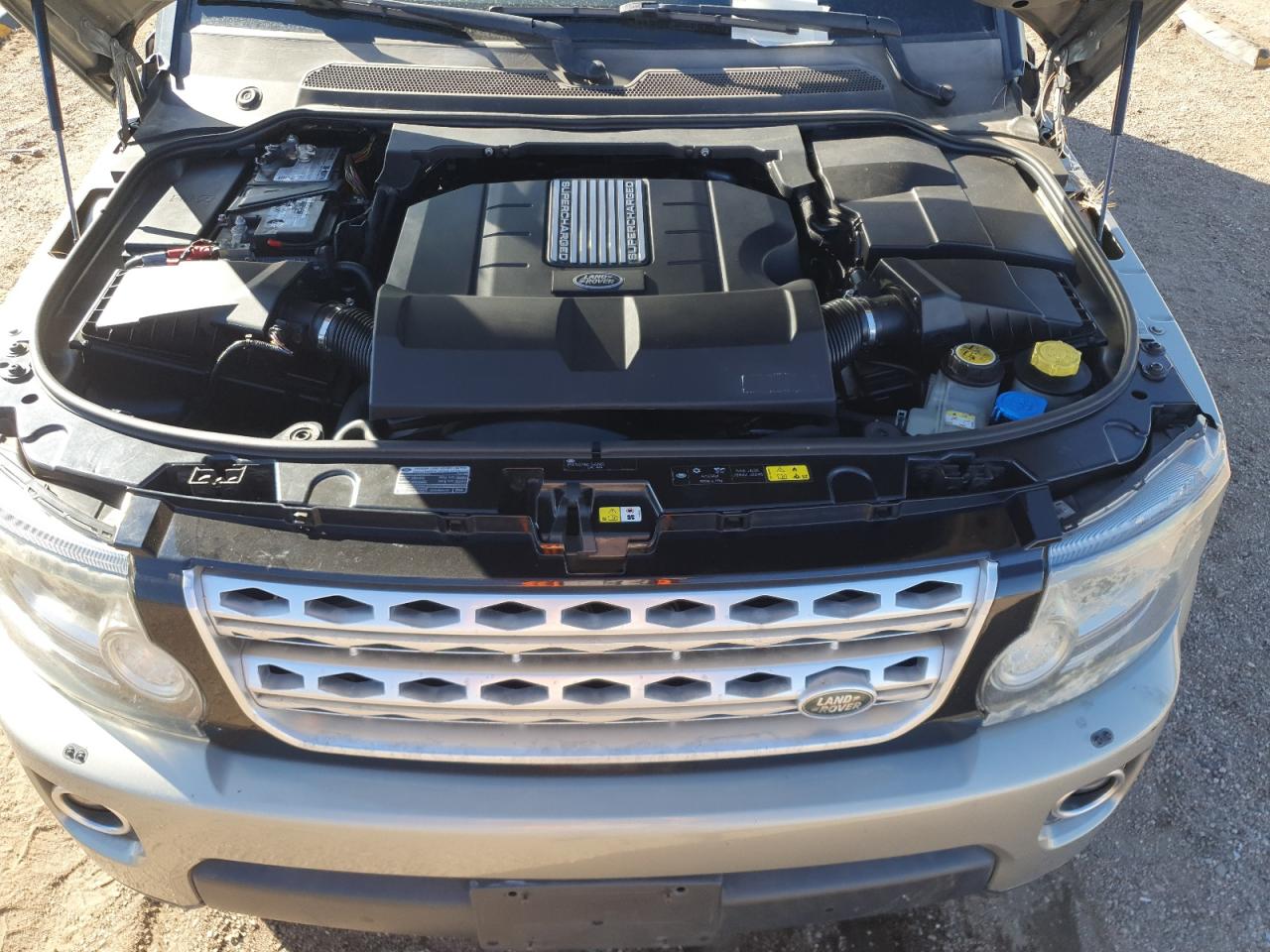 2014 Land Rover Lr4 Hse Luxury Желто-коричневый vin: SALAK2V63EA726856