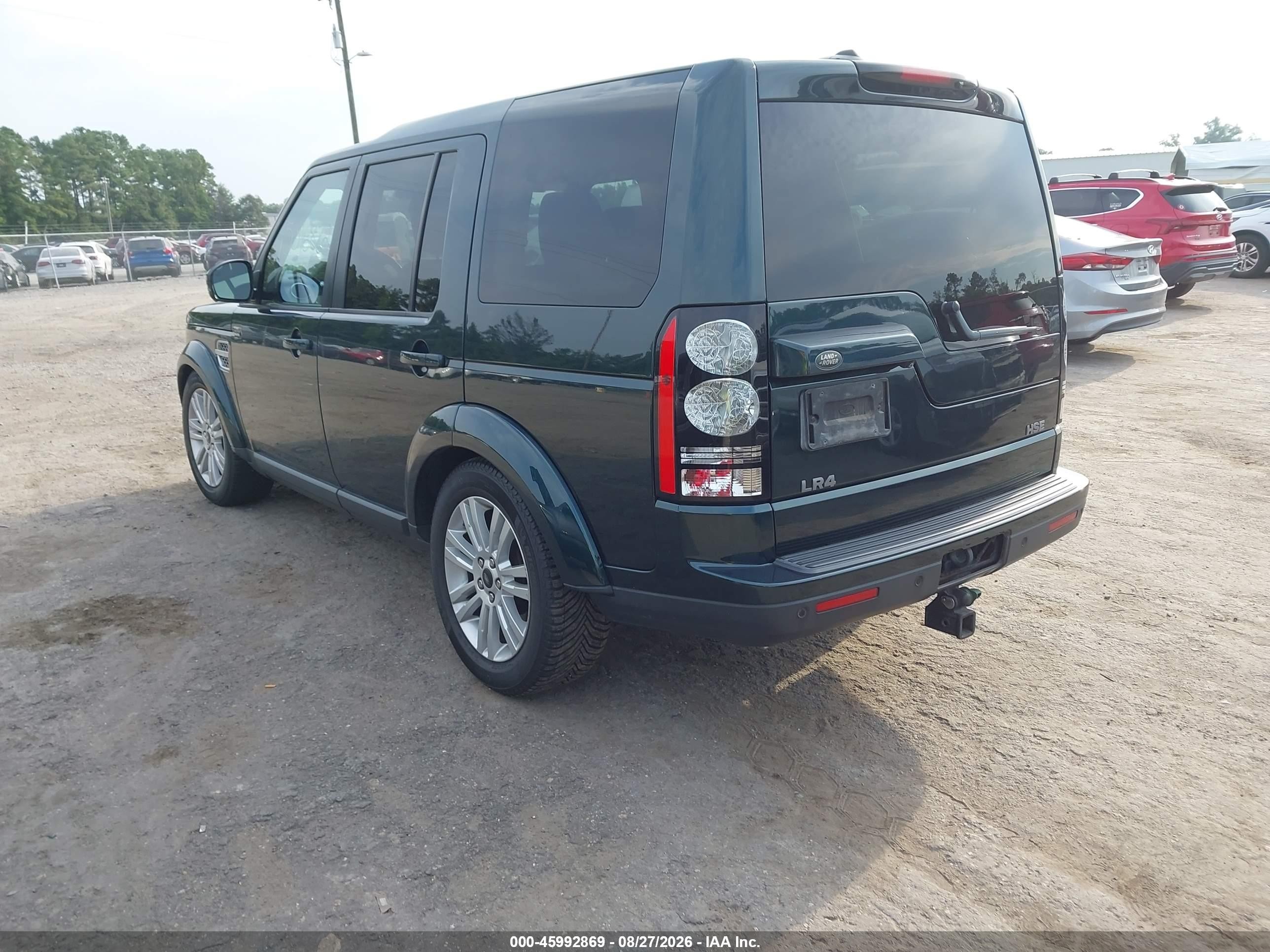 2014 Land Rover Lr4   Green vin: SALAK2V66EA727340