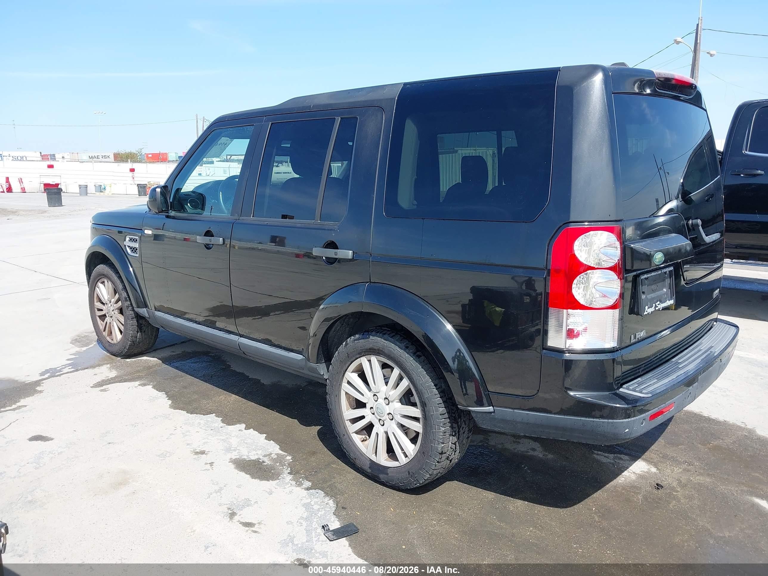 2010 Land Rover Lr4 Black vin: SALAM2D46AA539955