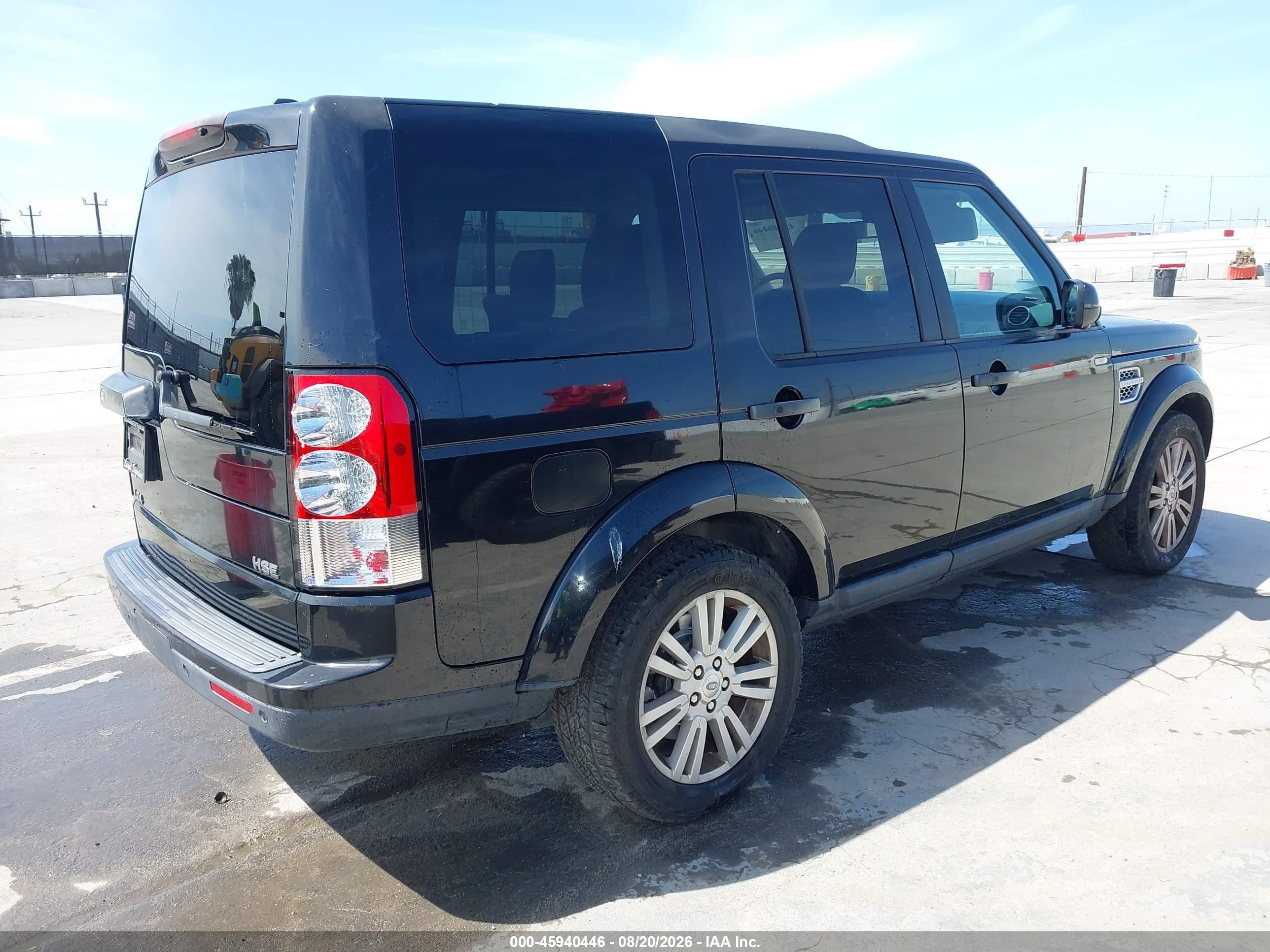 2010 Land Rover Lr4 Black vin: SALAM2D46AA539955