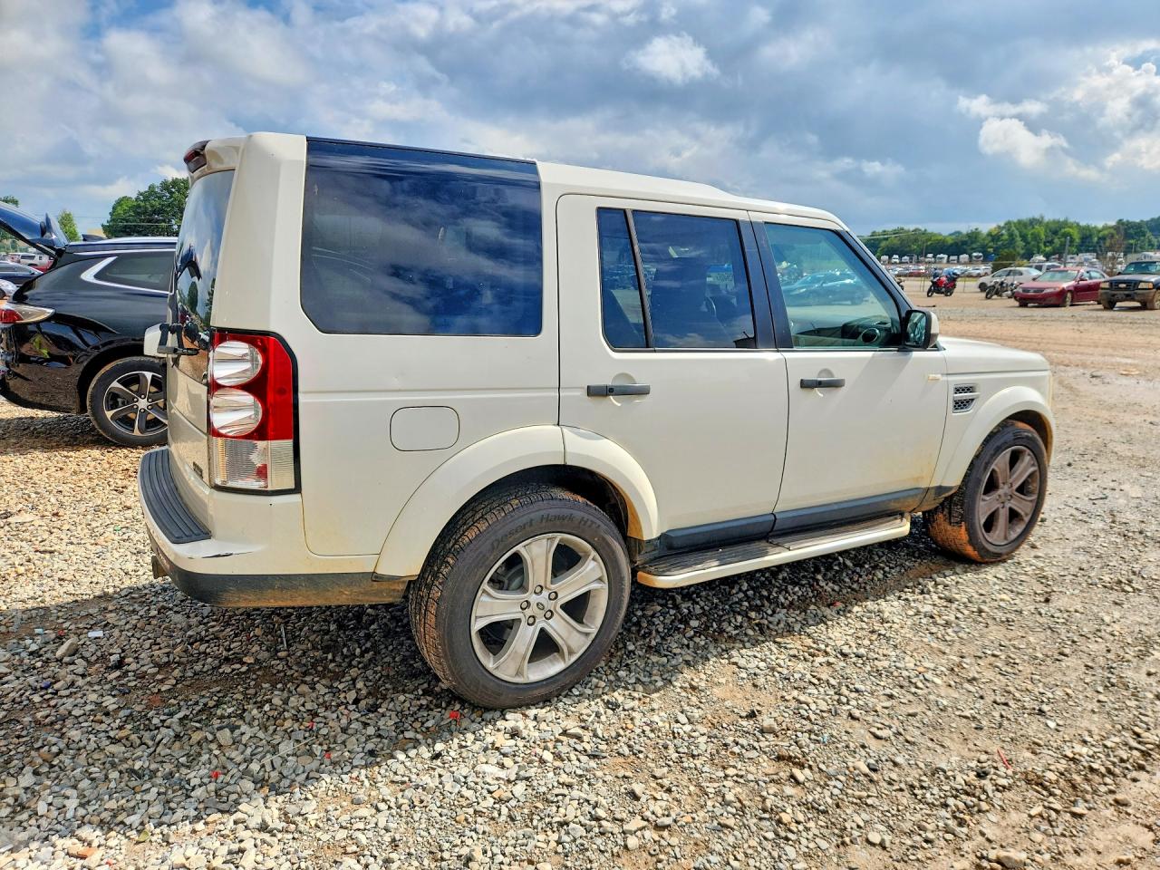 2010 Land Rover Lr4 Hse Plus White vin: SALAM2D48AA545448